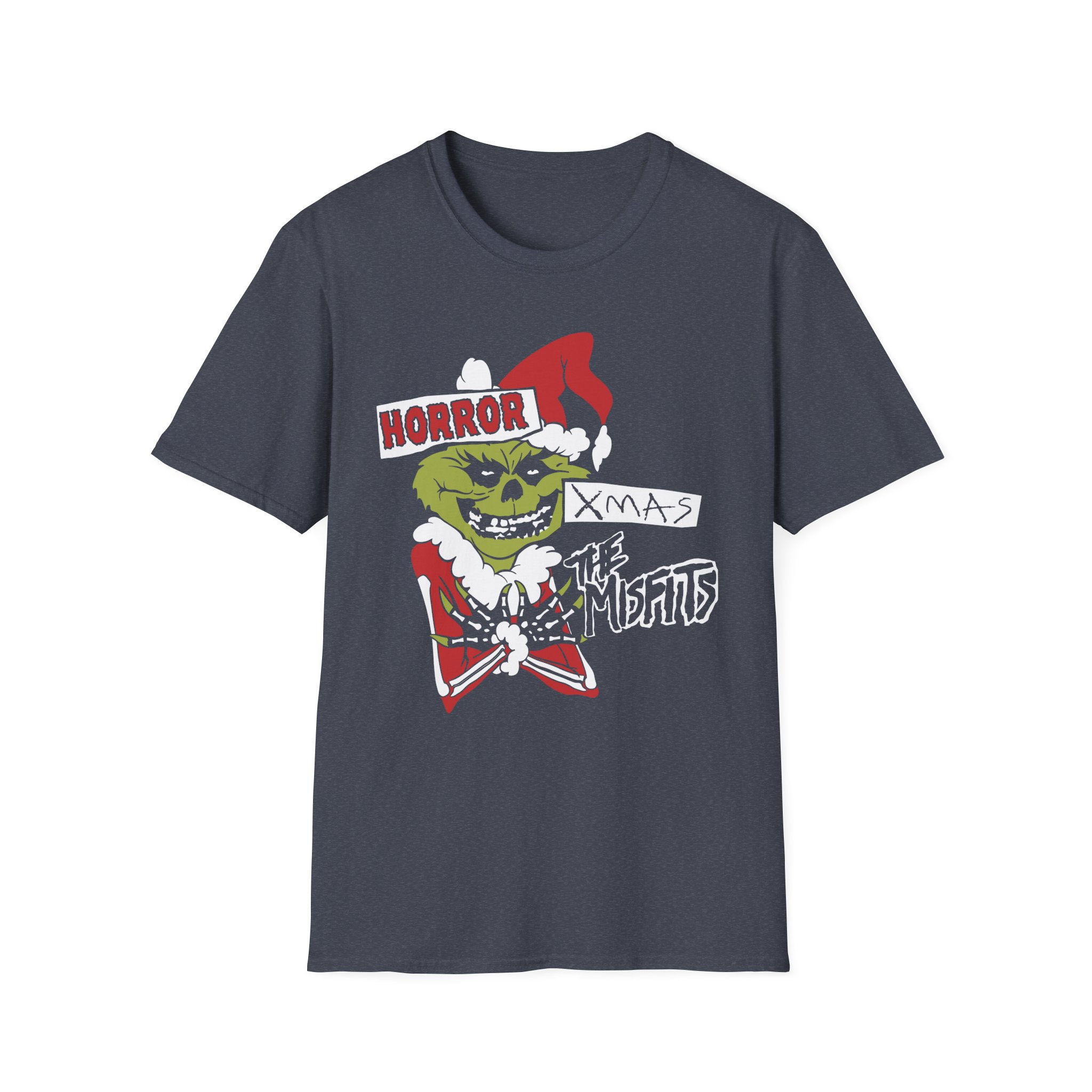 Misfits Horror Xmas Unisex Softstyle T-Shirt