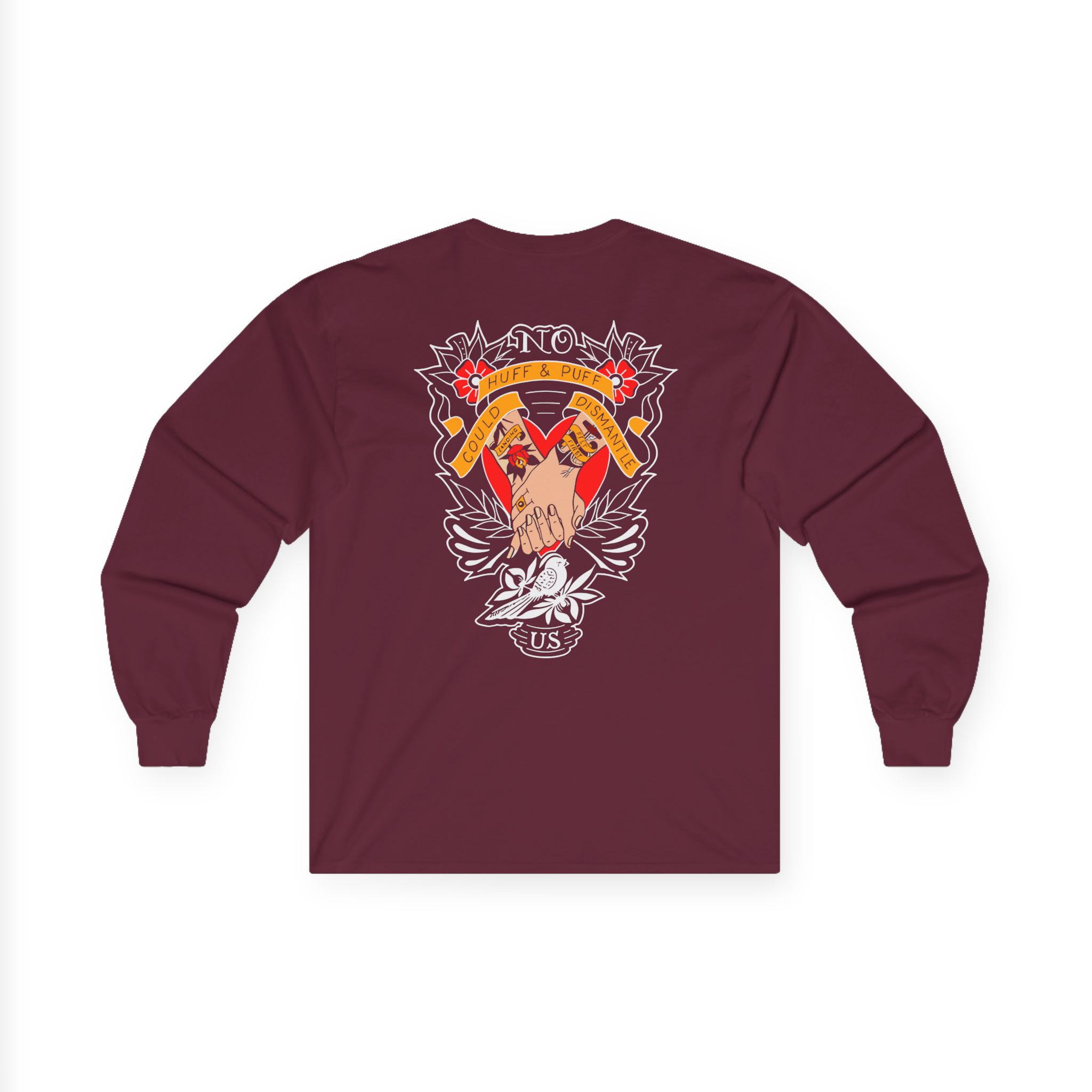 Bayside Landing Feet First Unisex Ultra Cotton Long Sleeve Tee