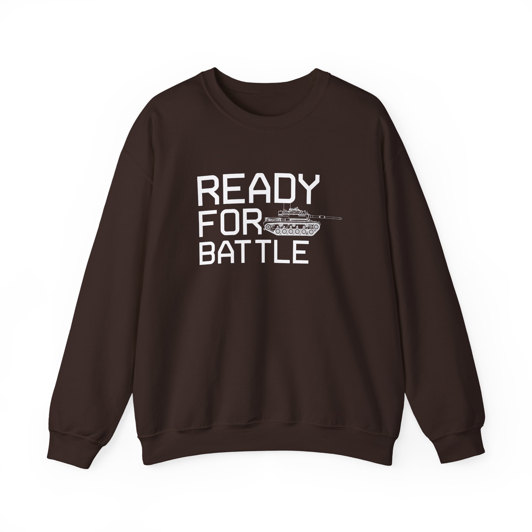 World of Tank Ready for Battle Unisex Heavy Blendâ„¢ Crewneck Sweatshirt