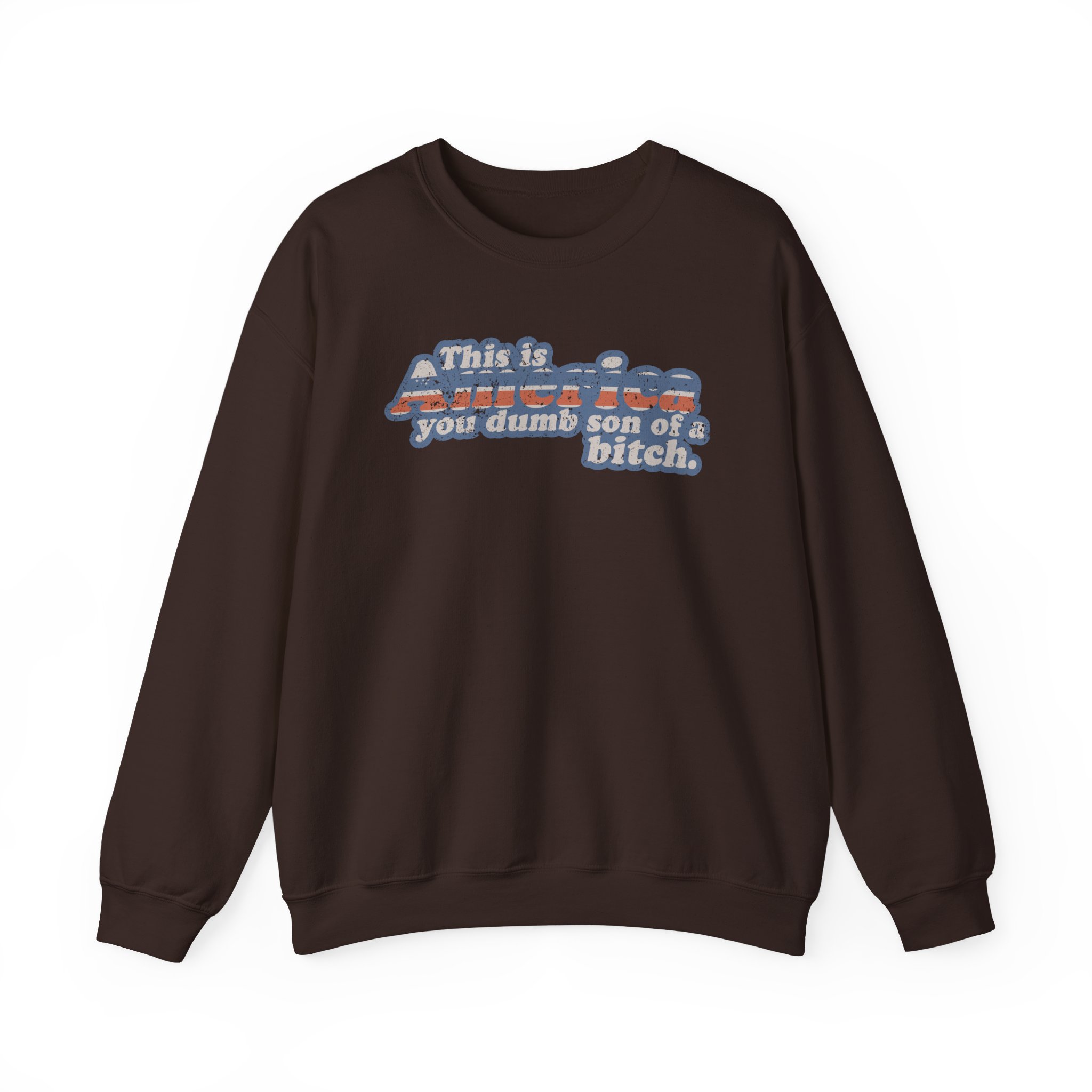 Ymh This Is America Unisex Heavy Blendâ„¢ Crewneck Sweatshirt