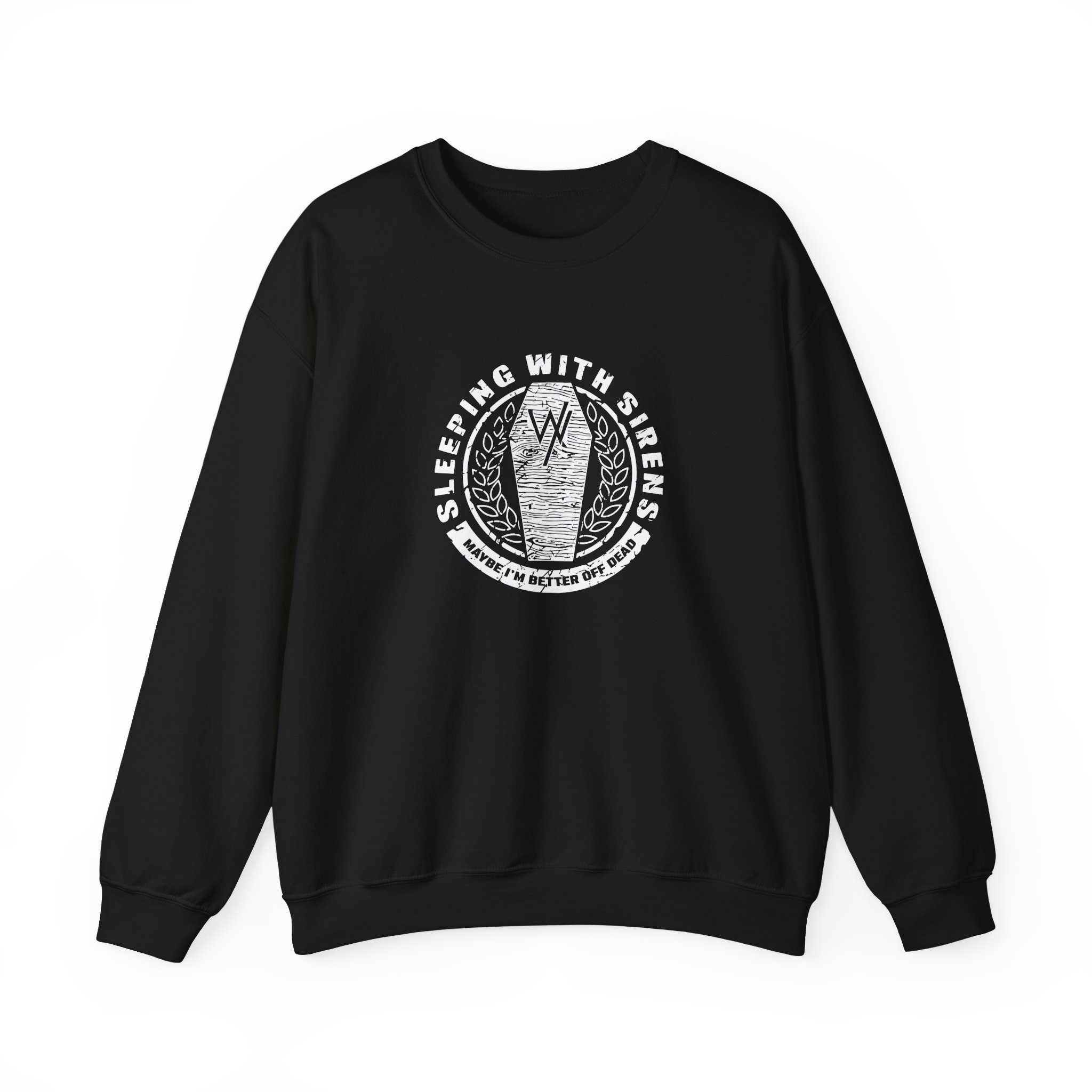 Sleeping With Sirens Coffin Unisex Heavy Blendâ„¢ Crewneck Sweatshirt