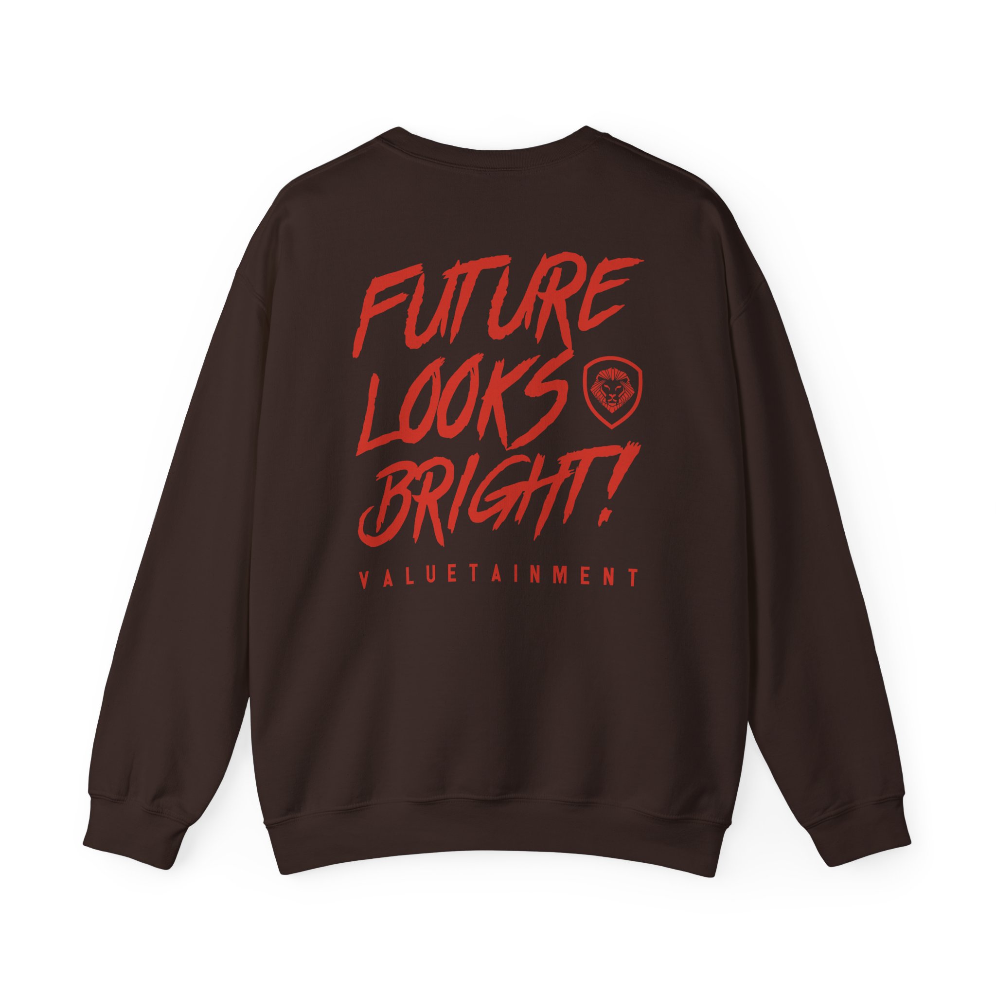 Valuetainment Future Looks Bright Unisex Heavy Blendâ„¢ Crewneck Sweatshirt