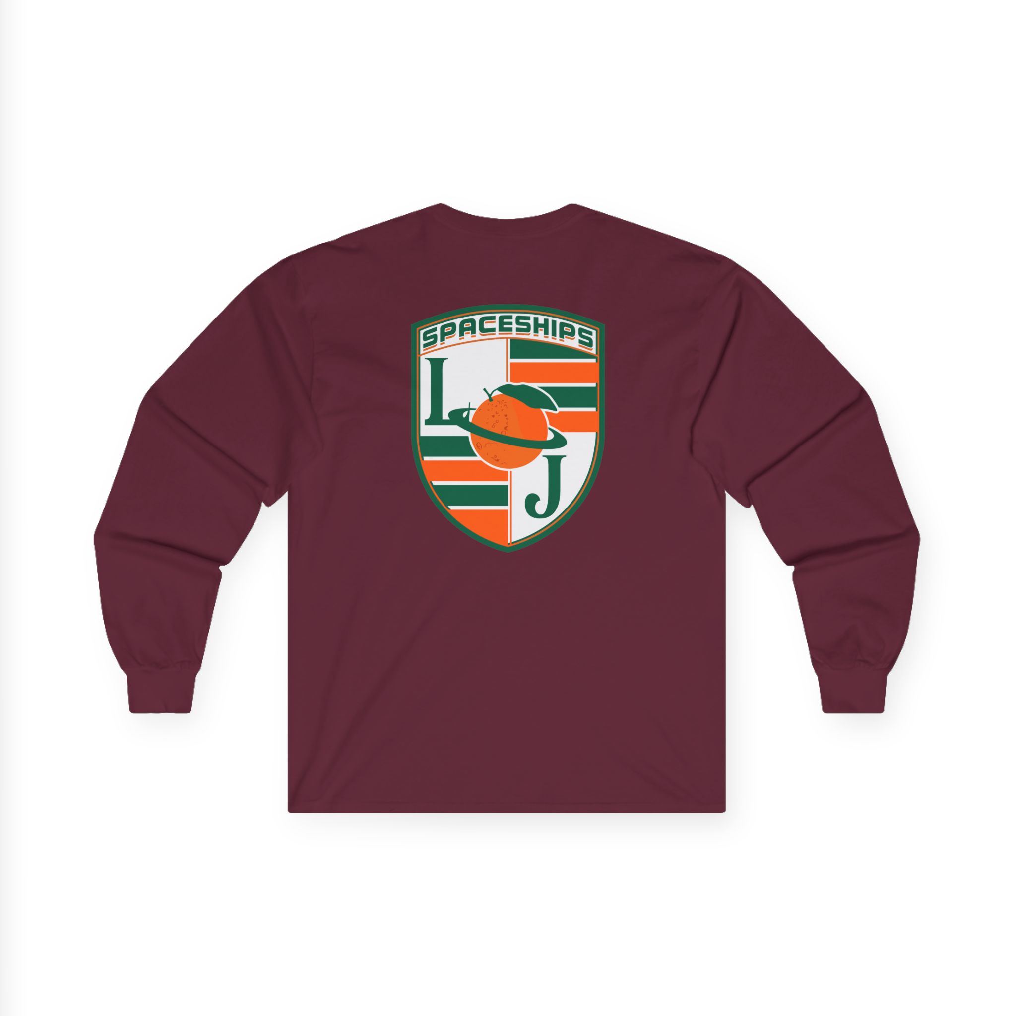 Larry June Badge Unisex Ultra Cotton Long Sleeve Tee