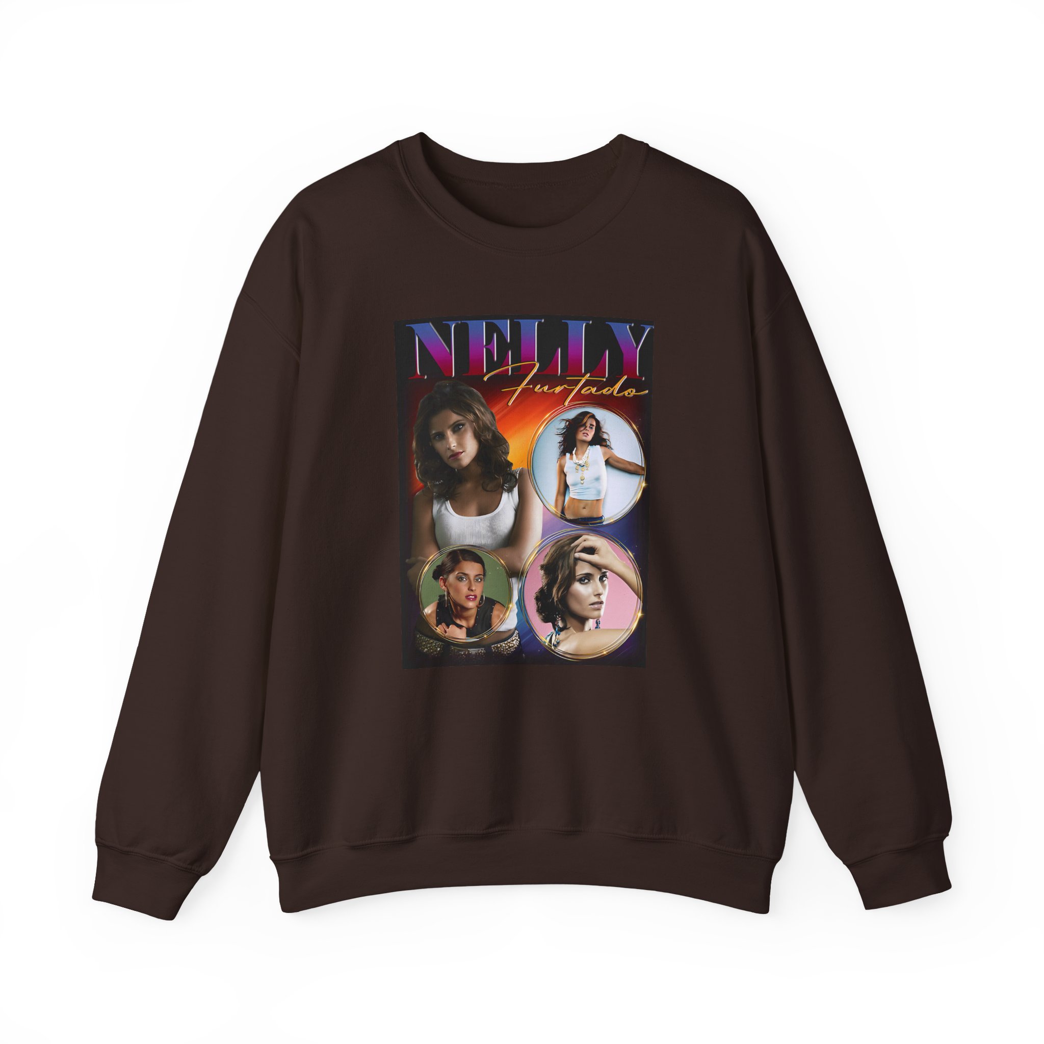 Nelly Furtado Unisex Heavy Blend Crewneck Sweatshirt