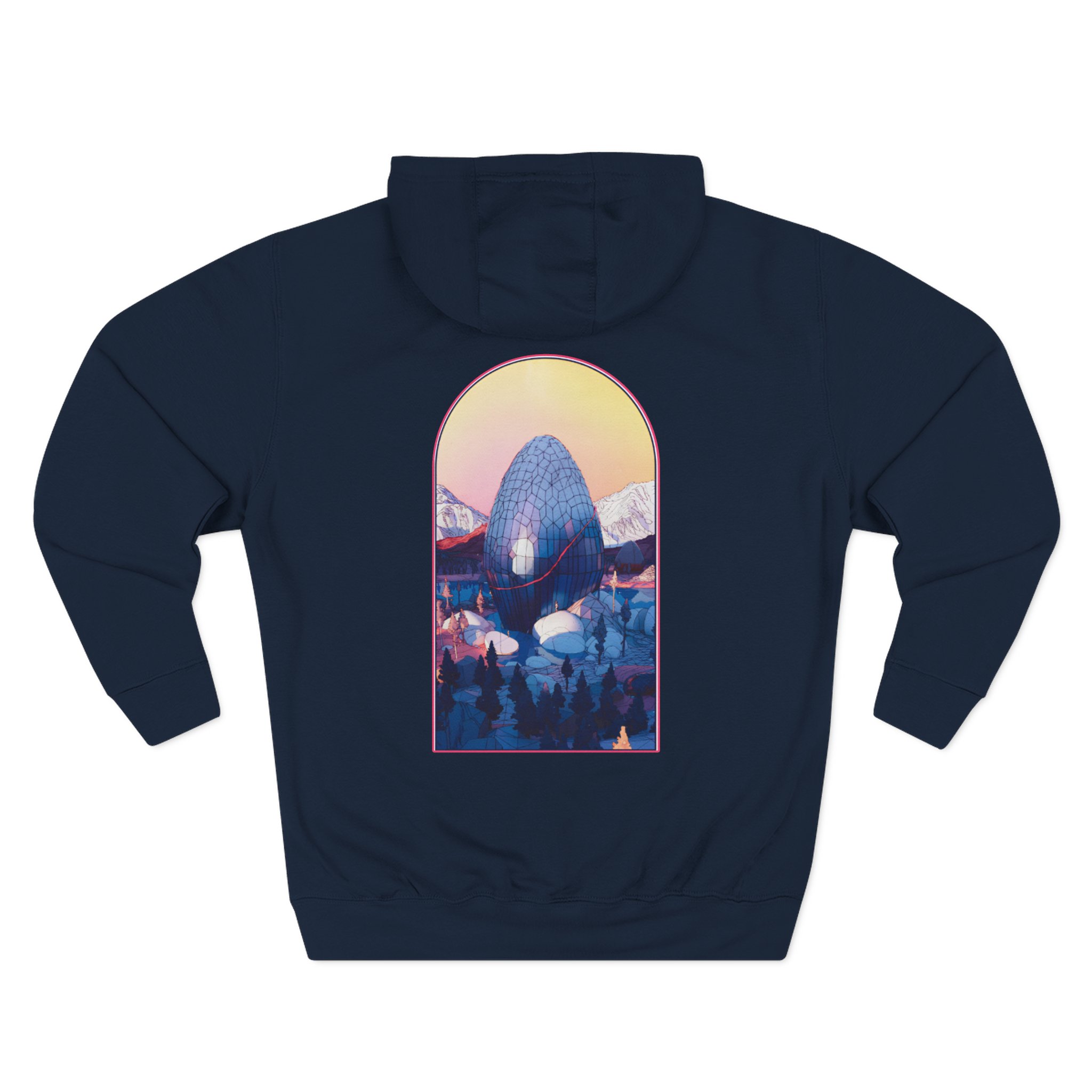 Pretty Lights Lake Tahoe Show Three-Panel Fleece Hoodie