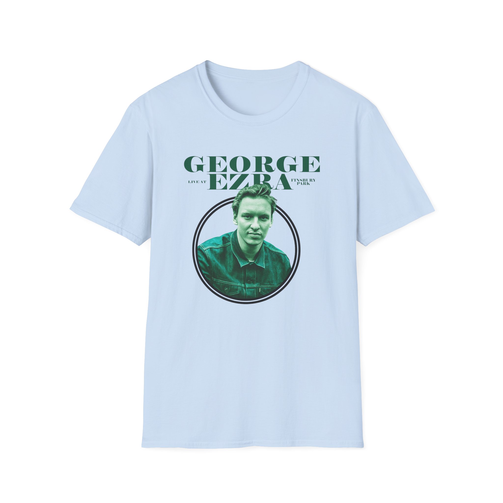 George Ezra Live at Finsbury Park Event Unisex Softstyle T-Shirt