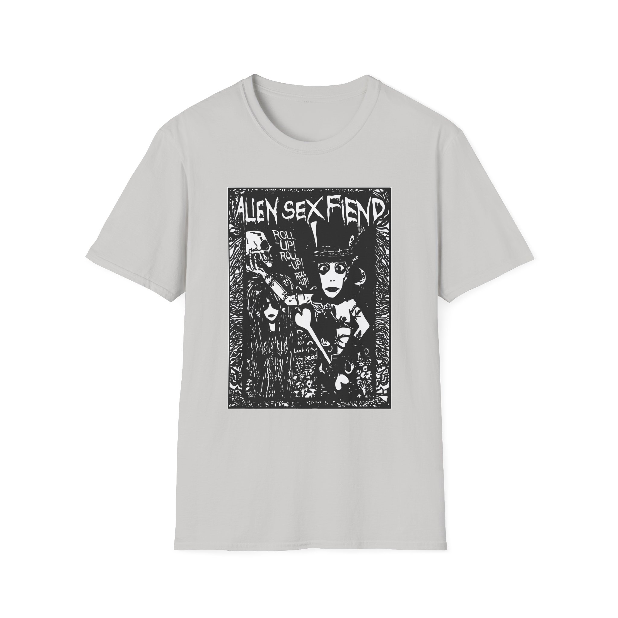 Alien Sex Fiend Land of the Living Dead Unisex Softstyle T-Shirt