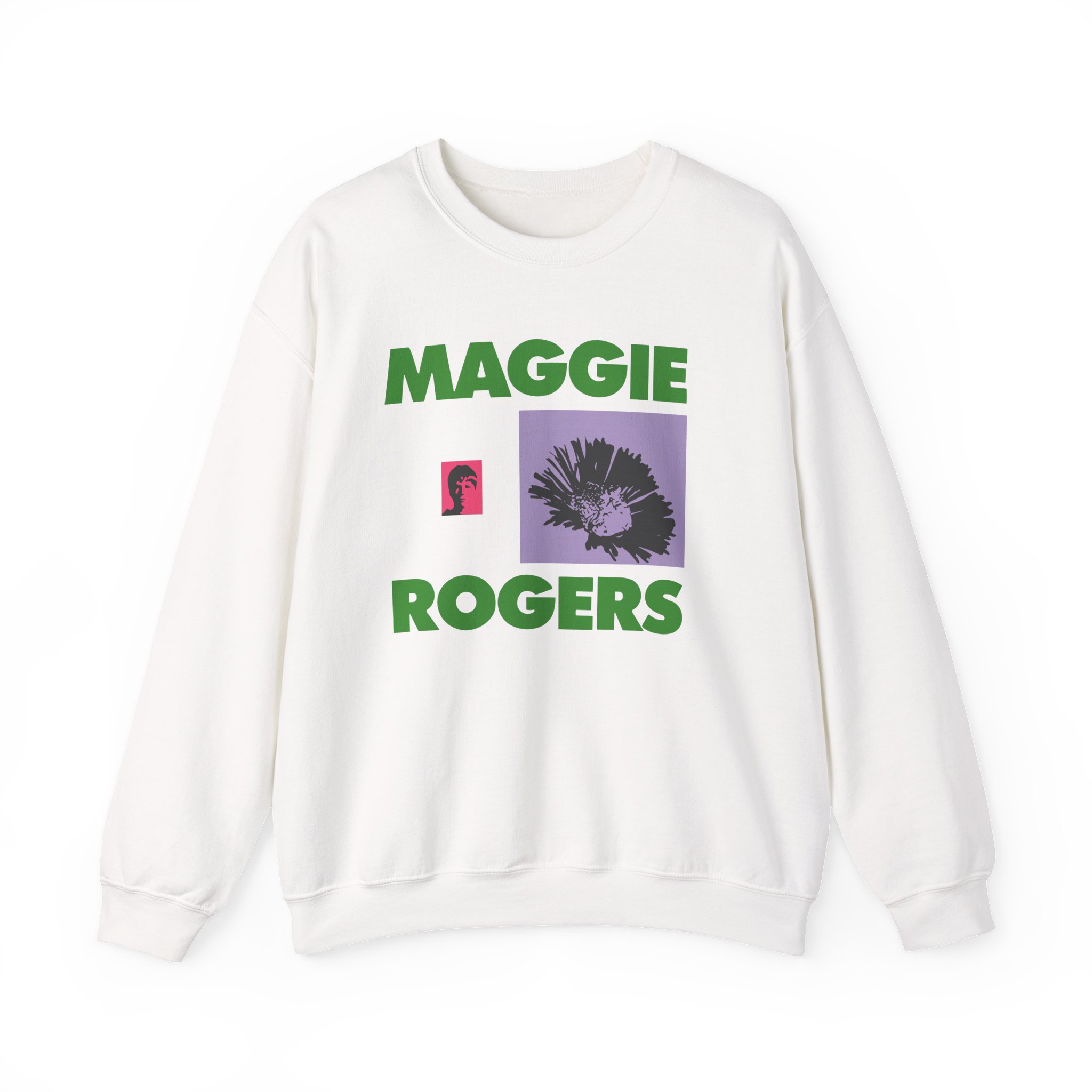 Maggie Rogers TWIA Unisex Heavy Blendâ„¢ Crewneck Sweatshirt