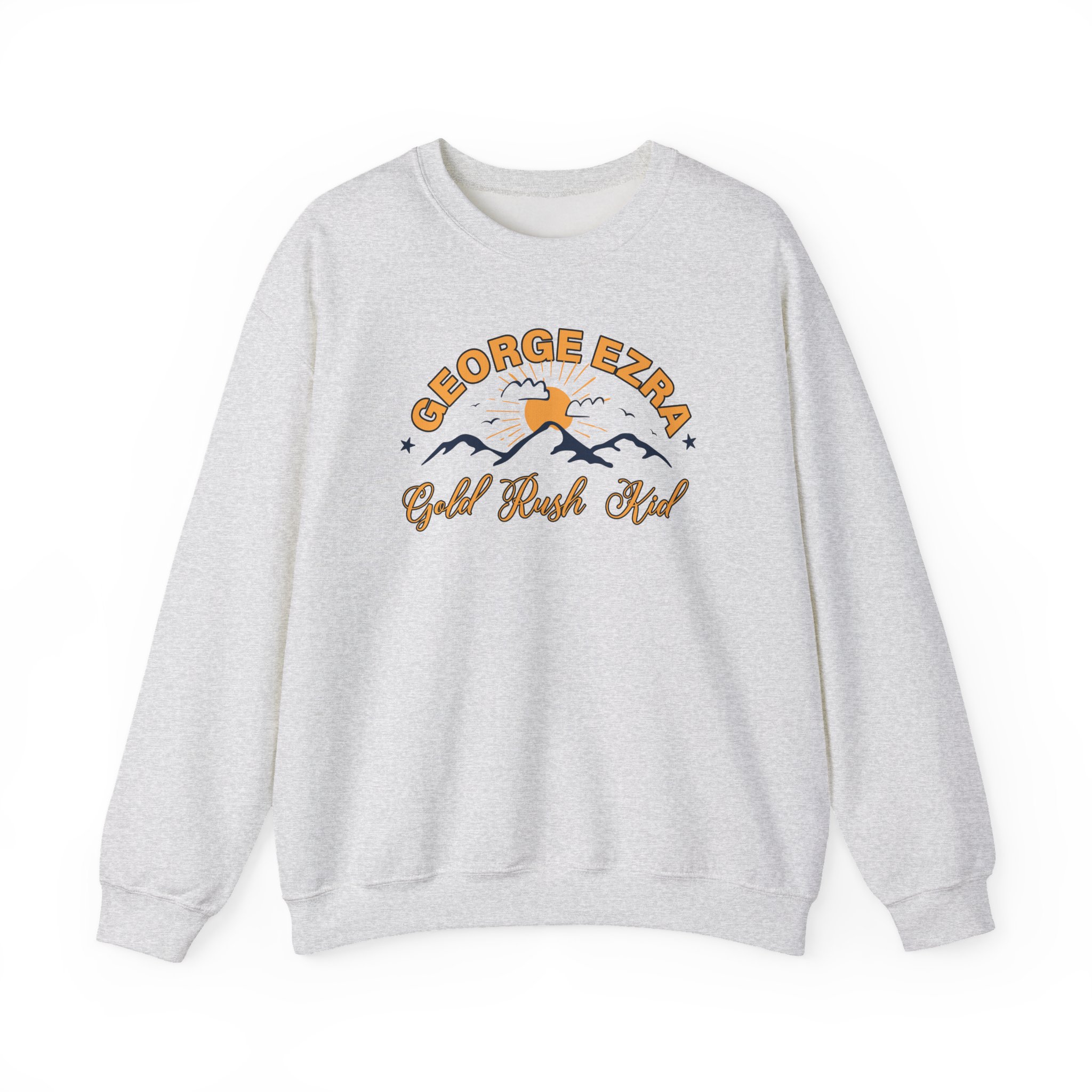 George Ezra Gold Rush Kid Mountains Unisex Heavy Blendâ„¢ Crewneck Sweatshirt
