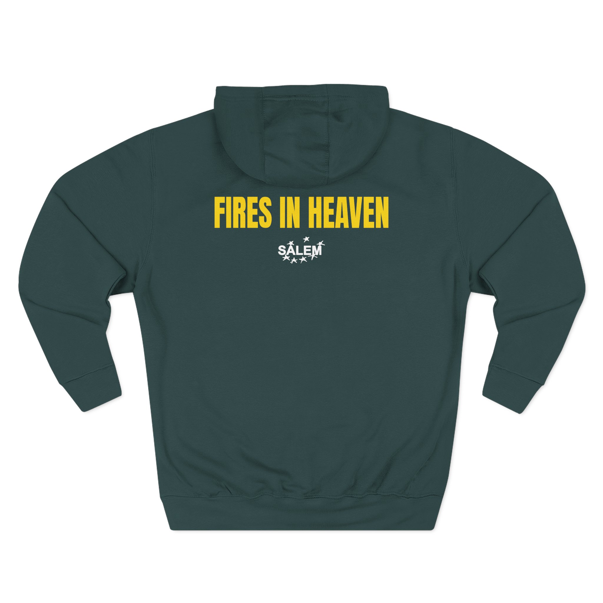 Salem Fires in Heaven Three-Panel Fleece Hoodie
