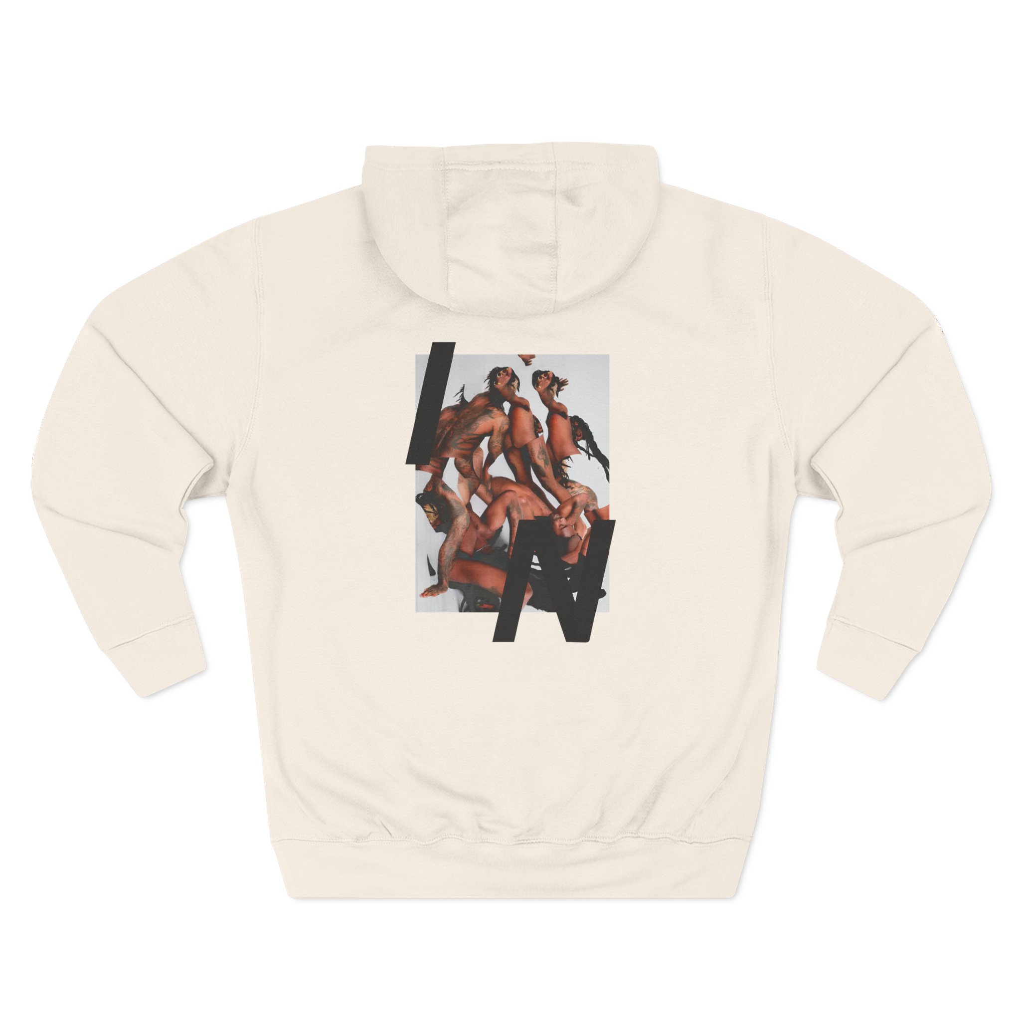 Ho99o9 Skin X Cali Dewitt Three-Panel Fleece Hoodie