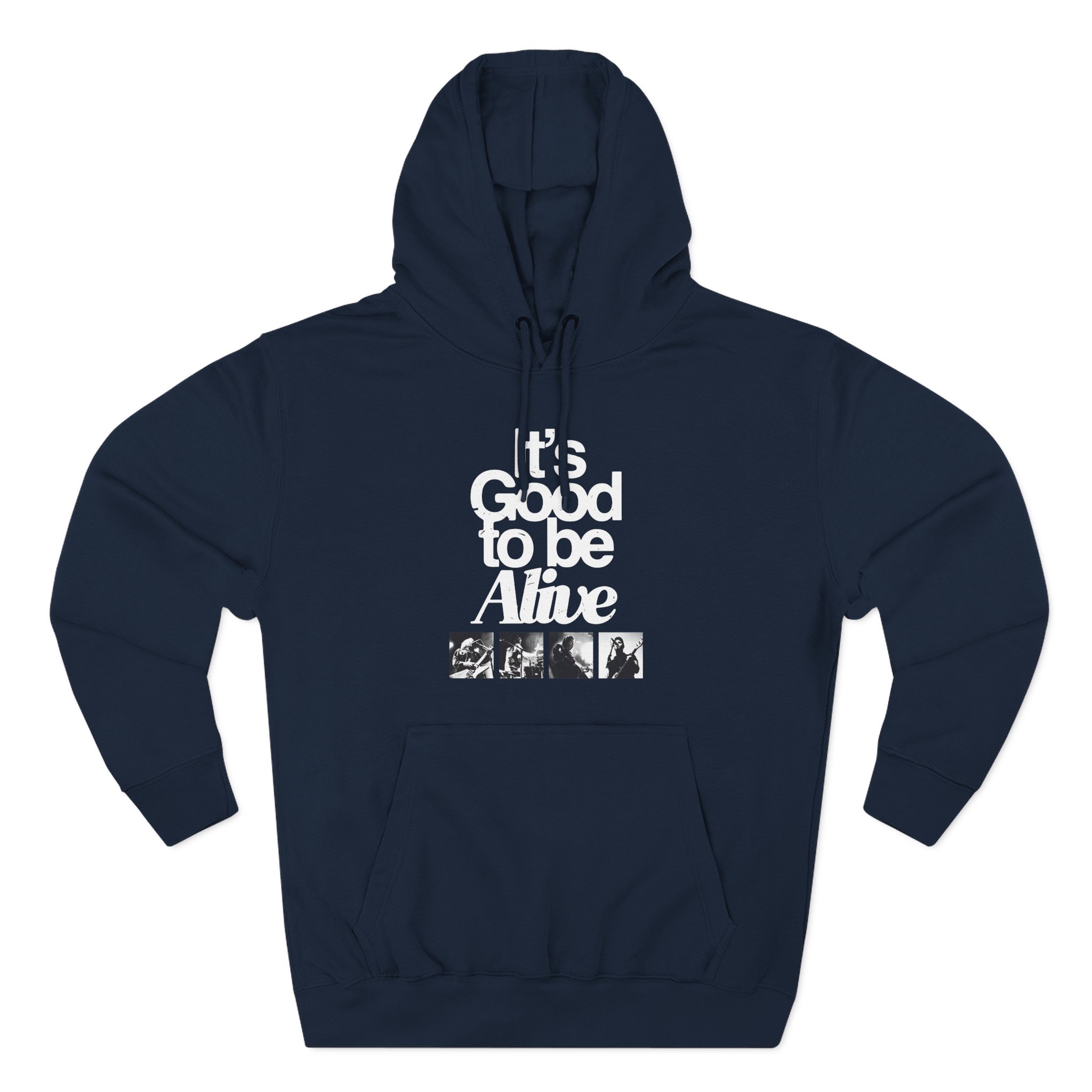 Gaslight Anthem Good to Be Alive Three-Panel Fleece Hoodie