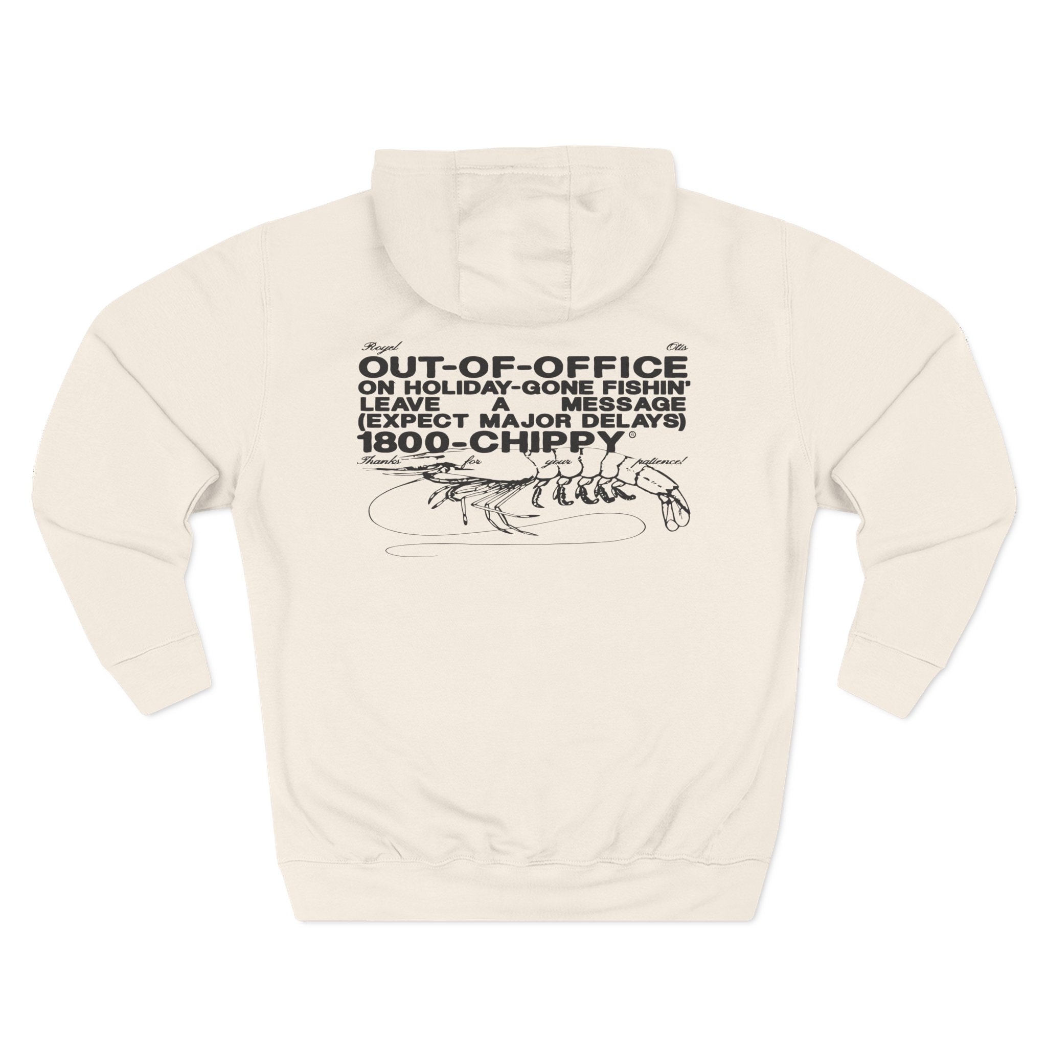Royel Otis Out of Office Chippy Three-Panel Fleece Hoodie