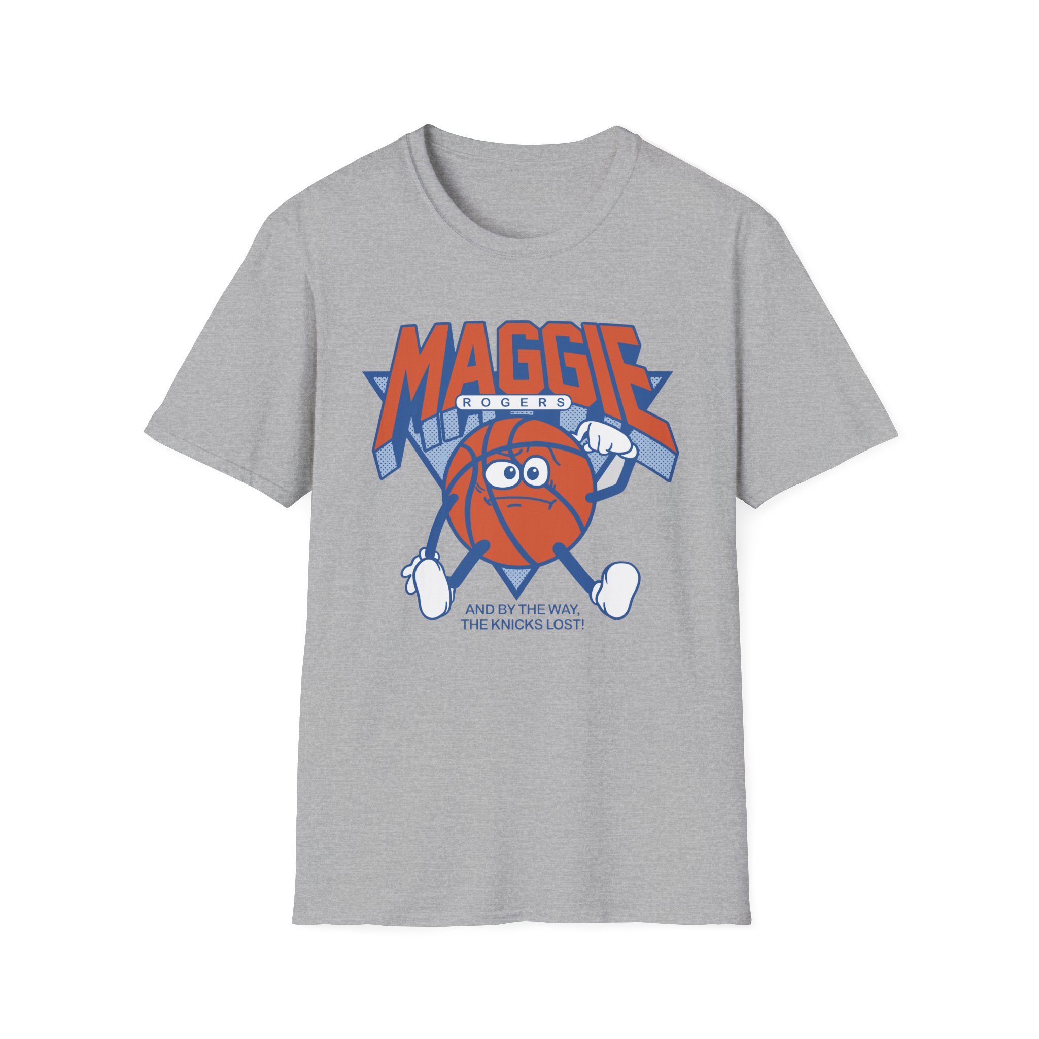 Maggie Rogers and by the Way the Knicks Lost Unisex Softstyle T-Shirt