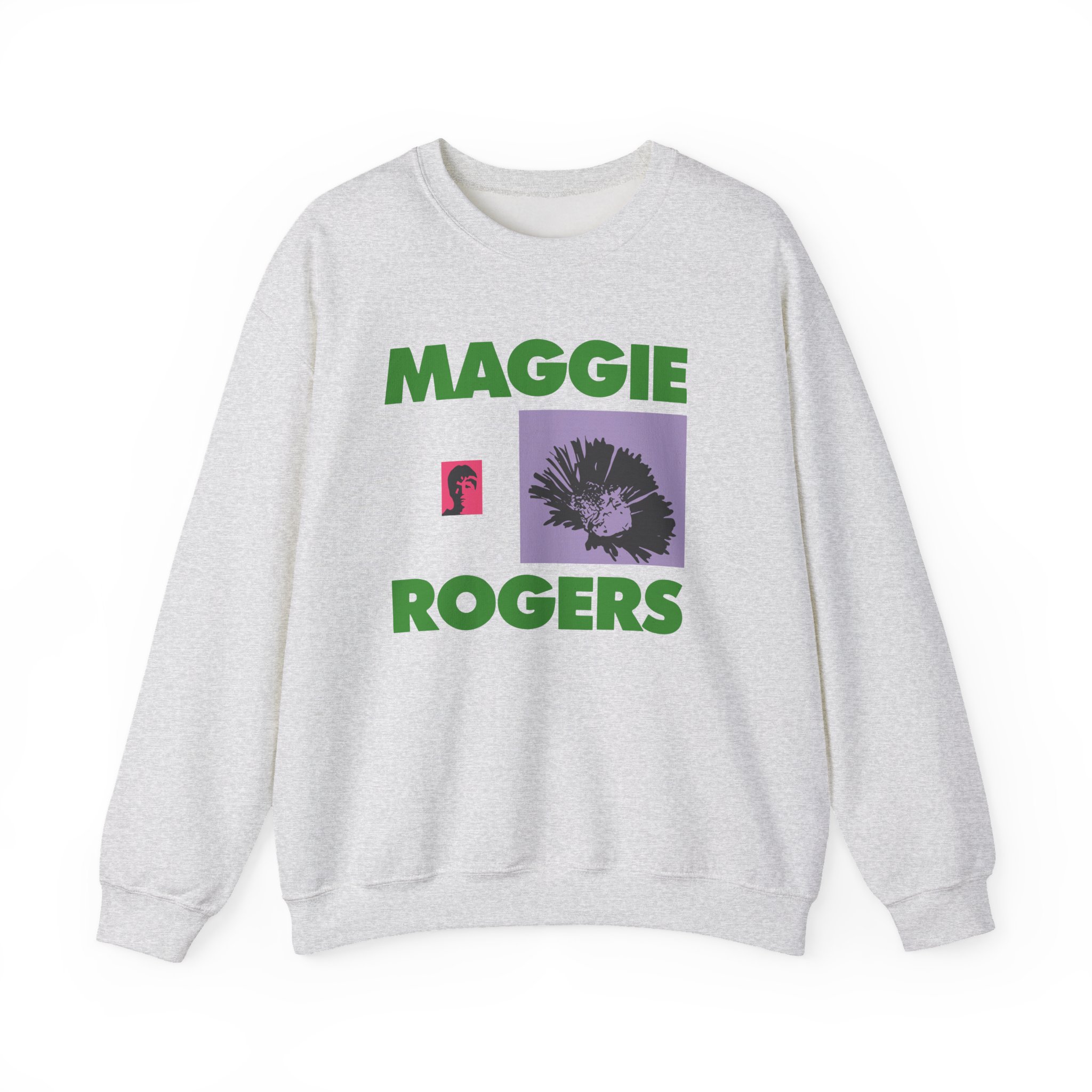 Maggie Rogers TWIA Unisex Heavy Blendâ„¢ Crewneck Sweatshirt