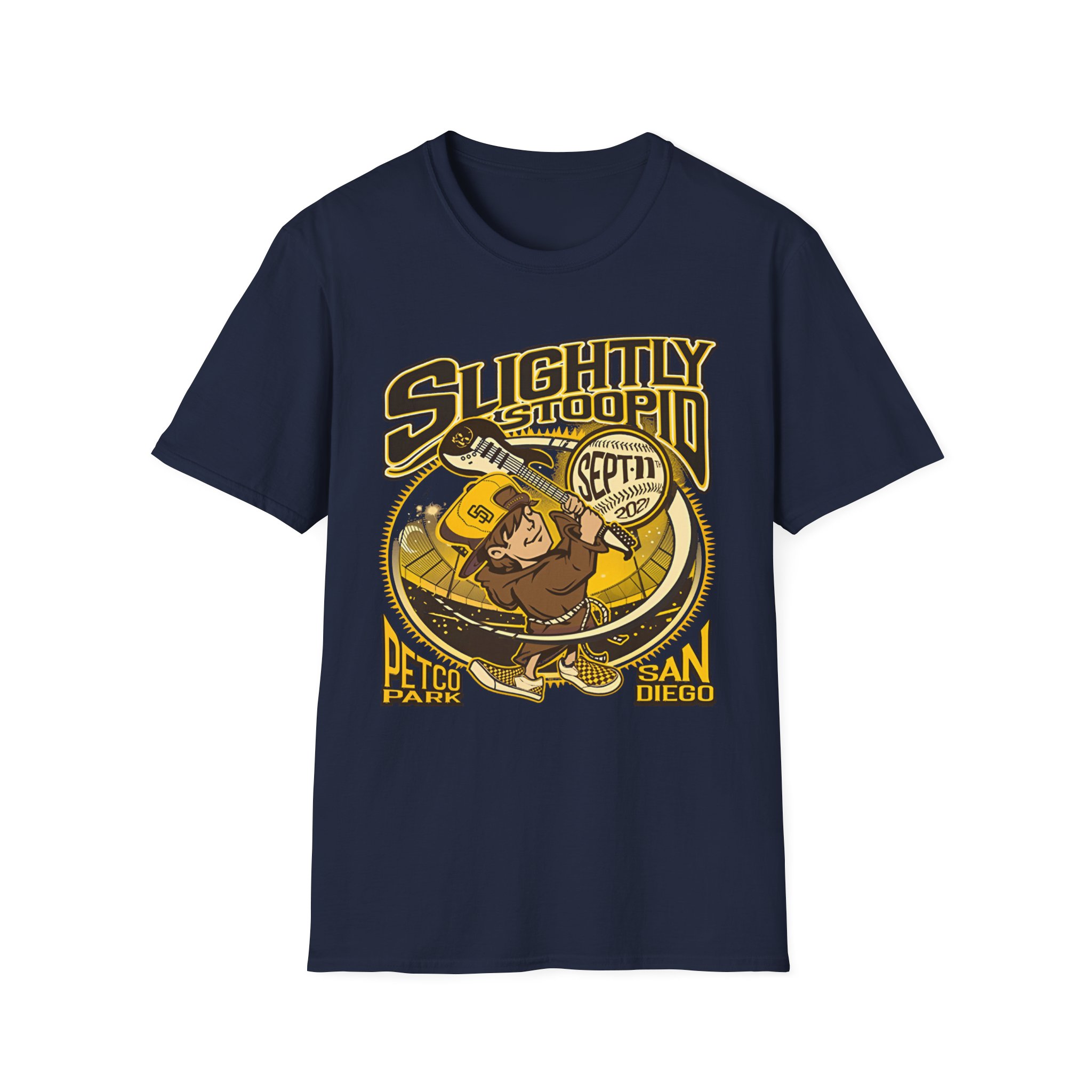 Slightly Stoopid San Diego 2021 Friar Unisex Softstyle T-Shirt