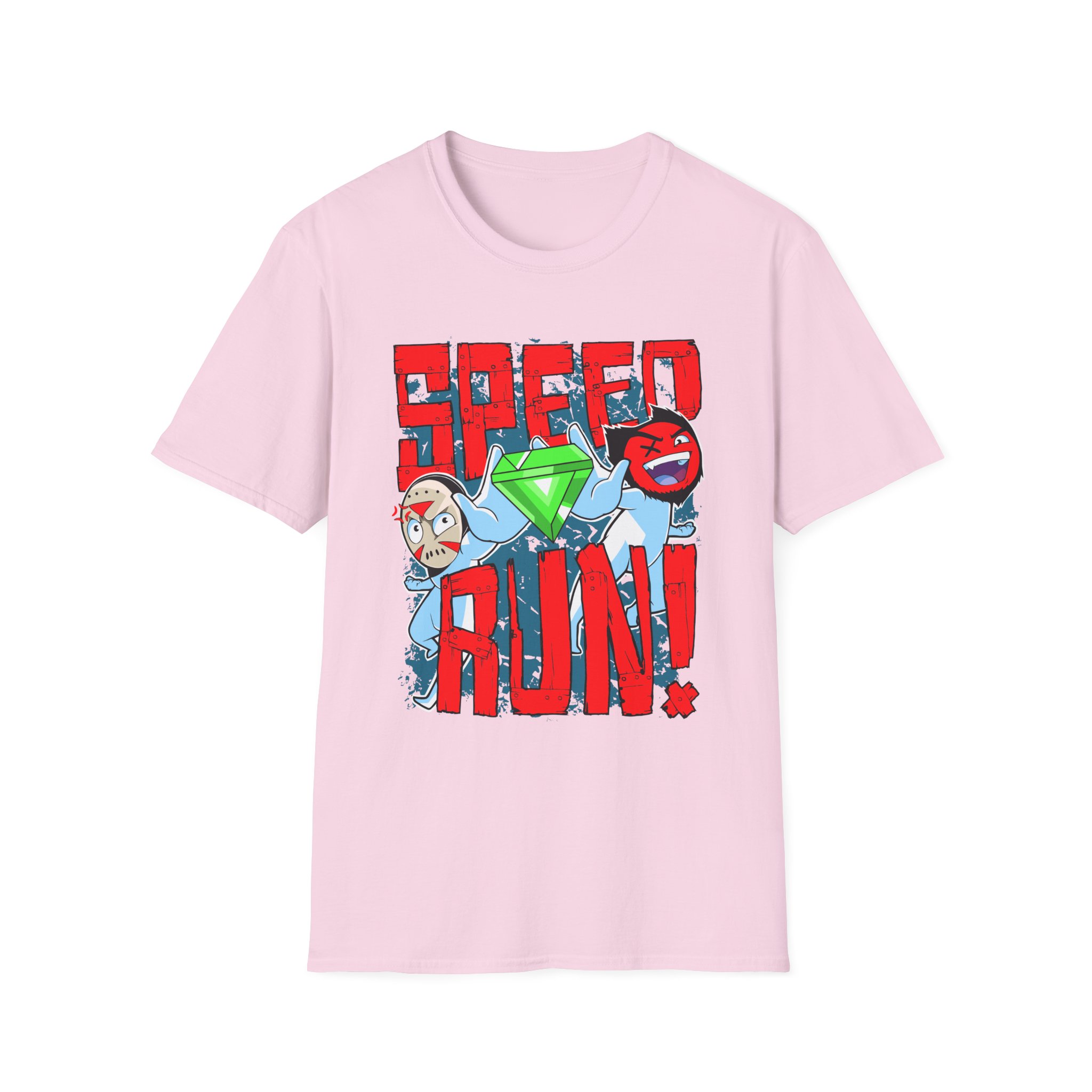 H2odelirious Speed Run Unisex Softstyle T-Shirt