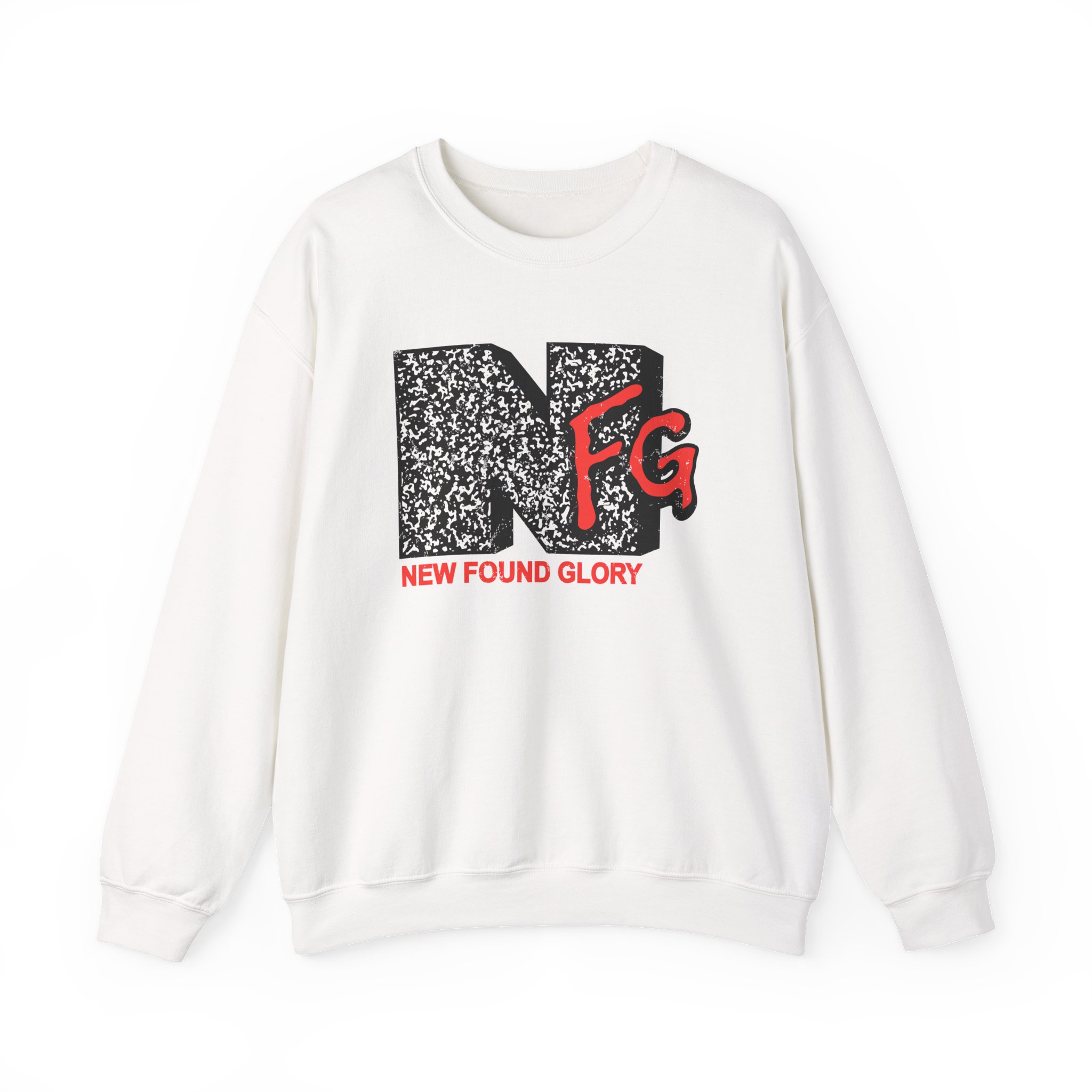 New Found Glory MTV Unisex Heavy Blendâ„¢ Crewneck Sweatshirt