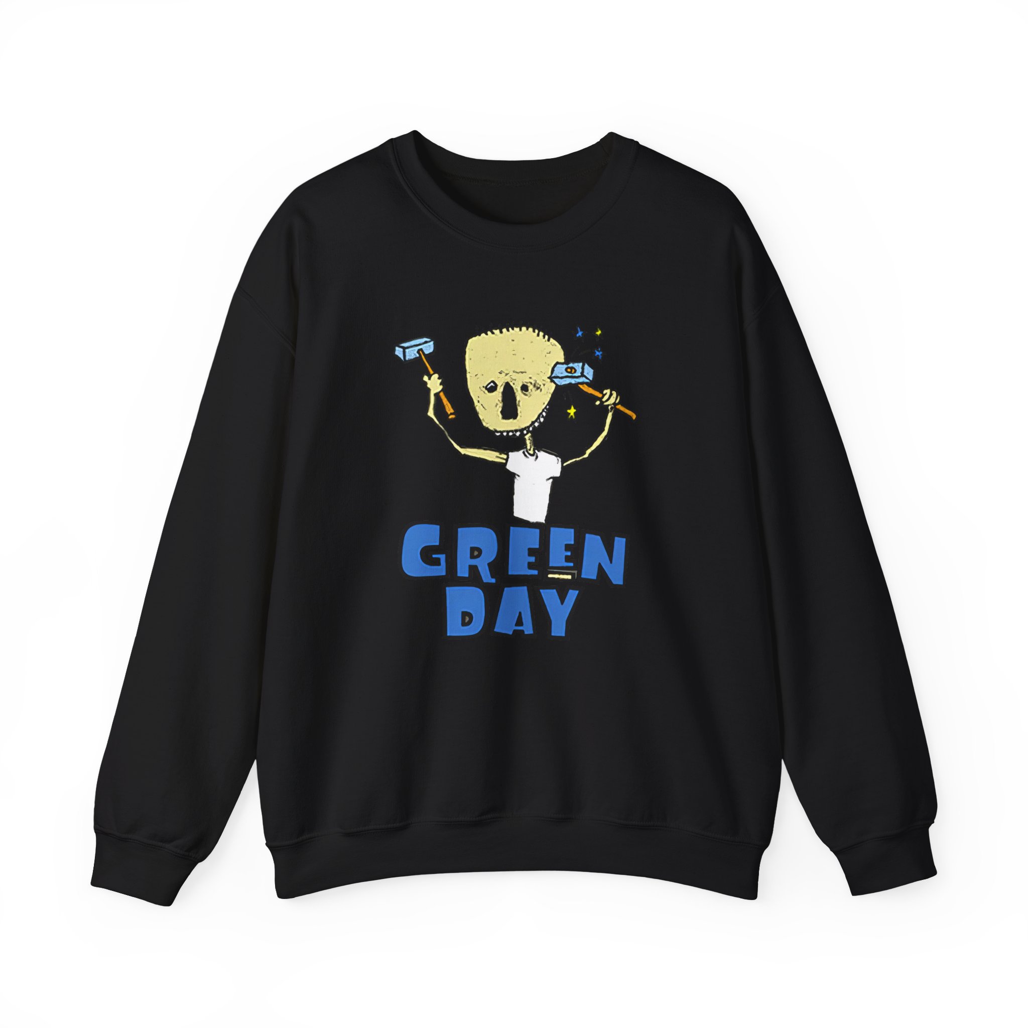Green Day Nimrod Vintage Hammer Unisex Heavy Blendâ„¢ Crewneck Sweatshirt