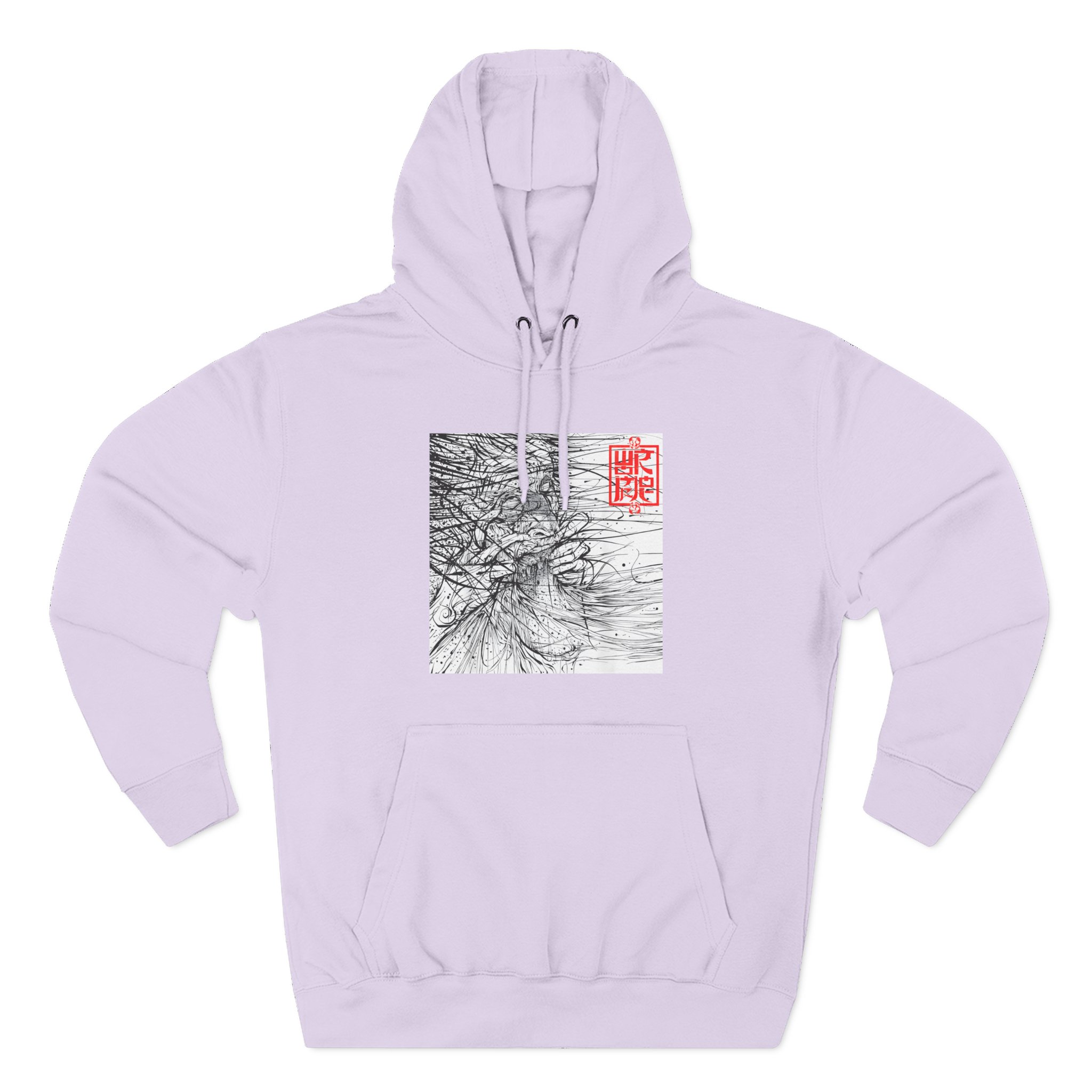 Wormrot Jawripper Three-Panel Fleece Hoodie