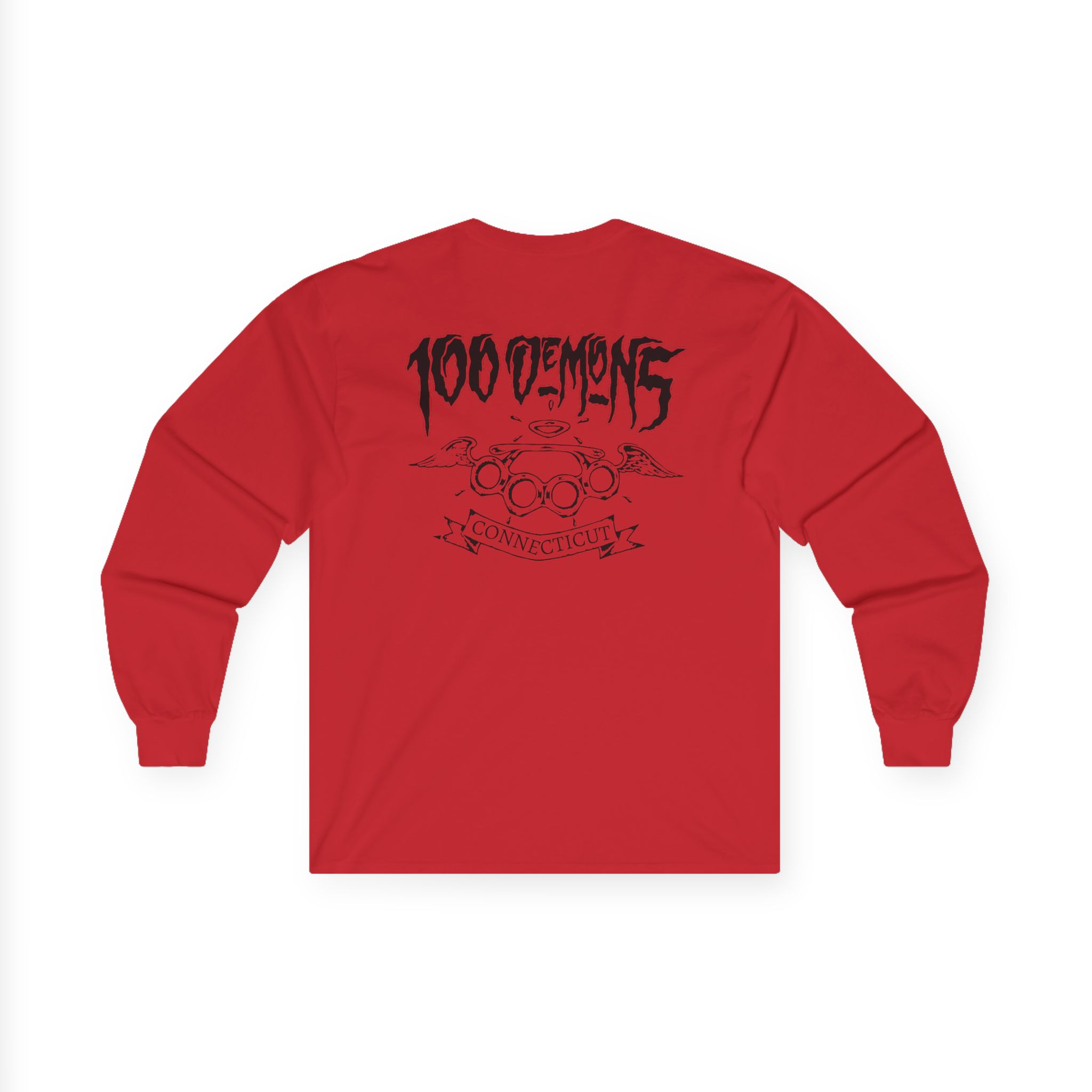 100 Demons Connecticut Hardcore Unisex Ultra Cotton Long Sleeve Tee