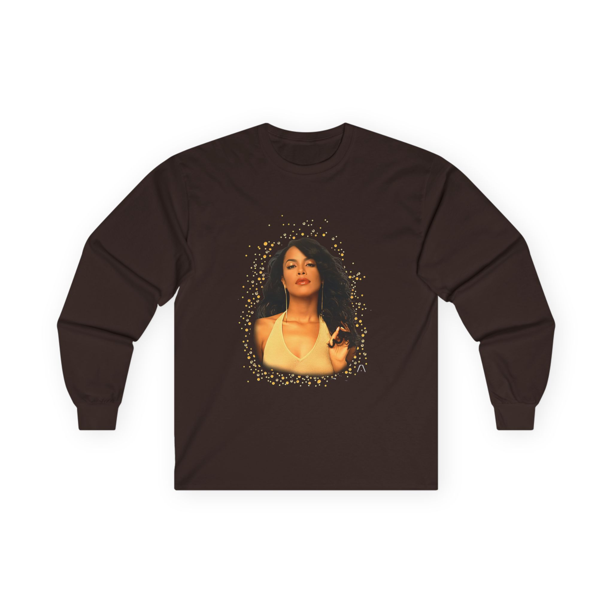 Aaliyah Self Titled Portrait Unisex Ultra Cotton Long Sleeve Tee