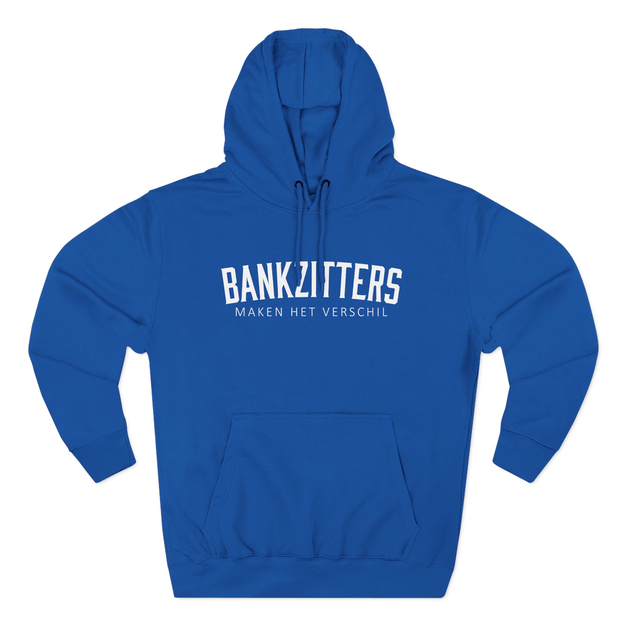 Bankzitters Maken Het Verschil Three-Panel Fleece Hoodie