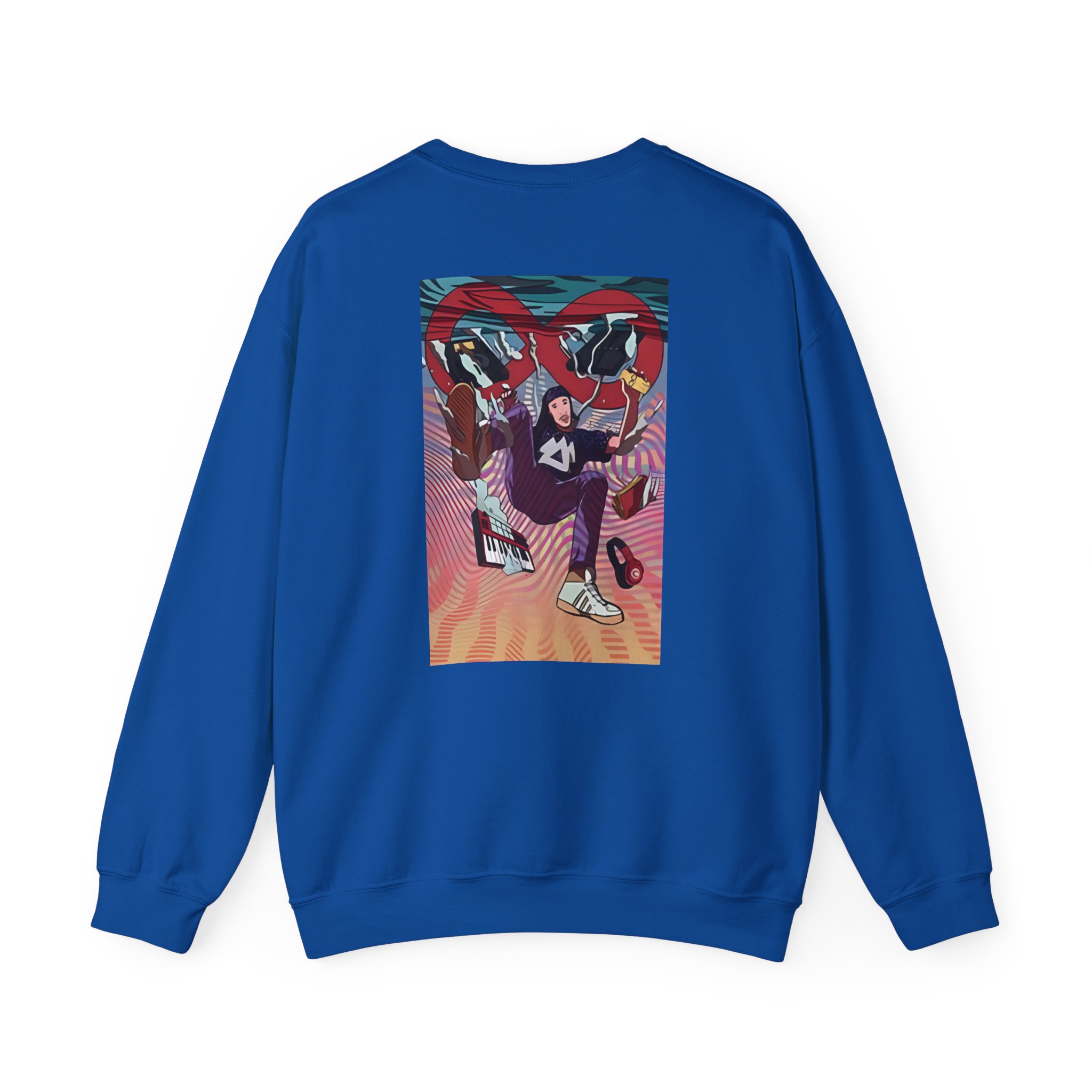 Liquid Stranger Unisex Heavy Blendâ„¢ Crewneck Sweatshirt