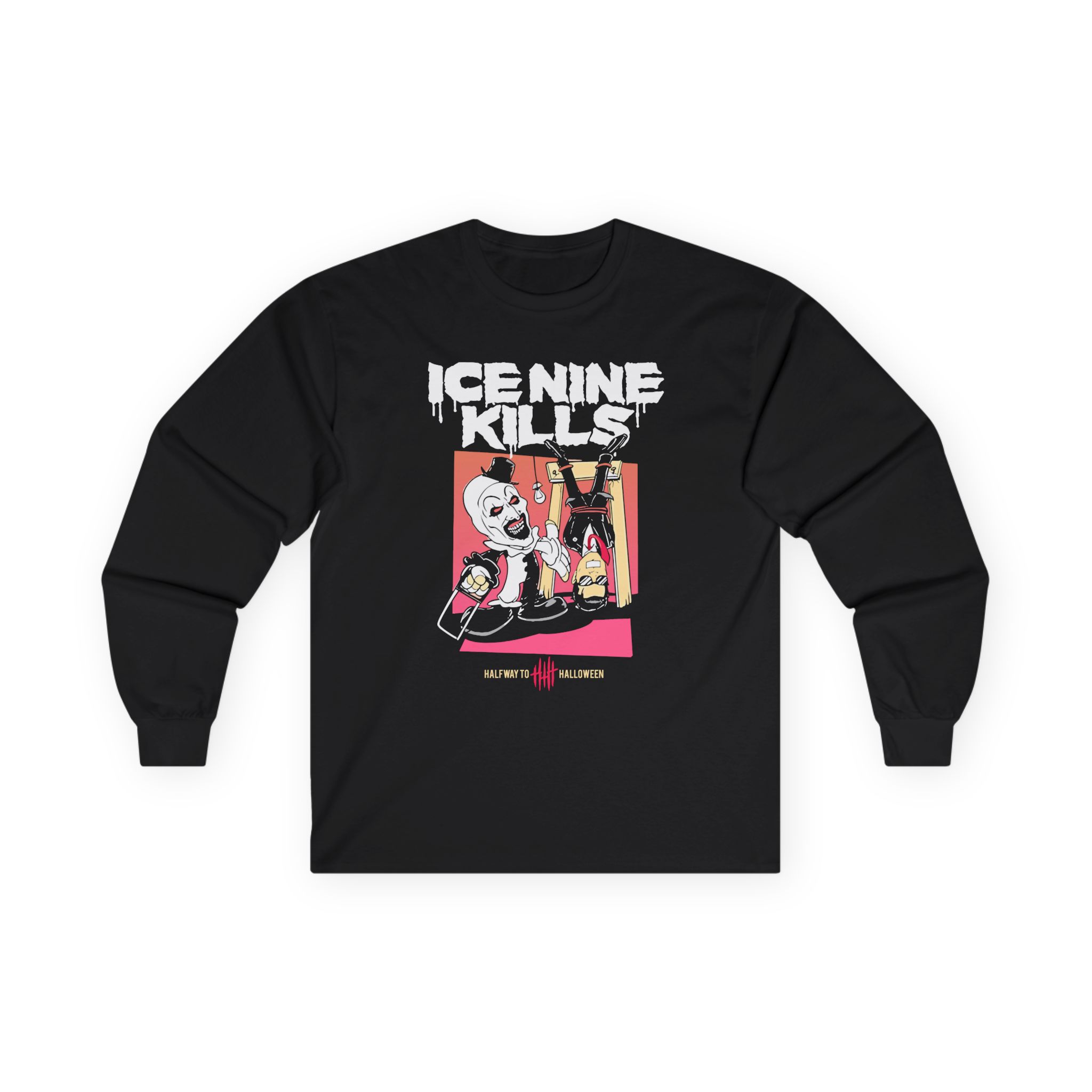 Ice Nine Kills Cut in Half Way to Halloween Unisex Ultra Cotton Long Sleeve Tee