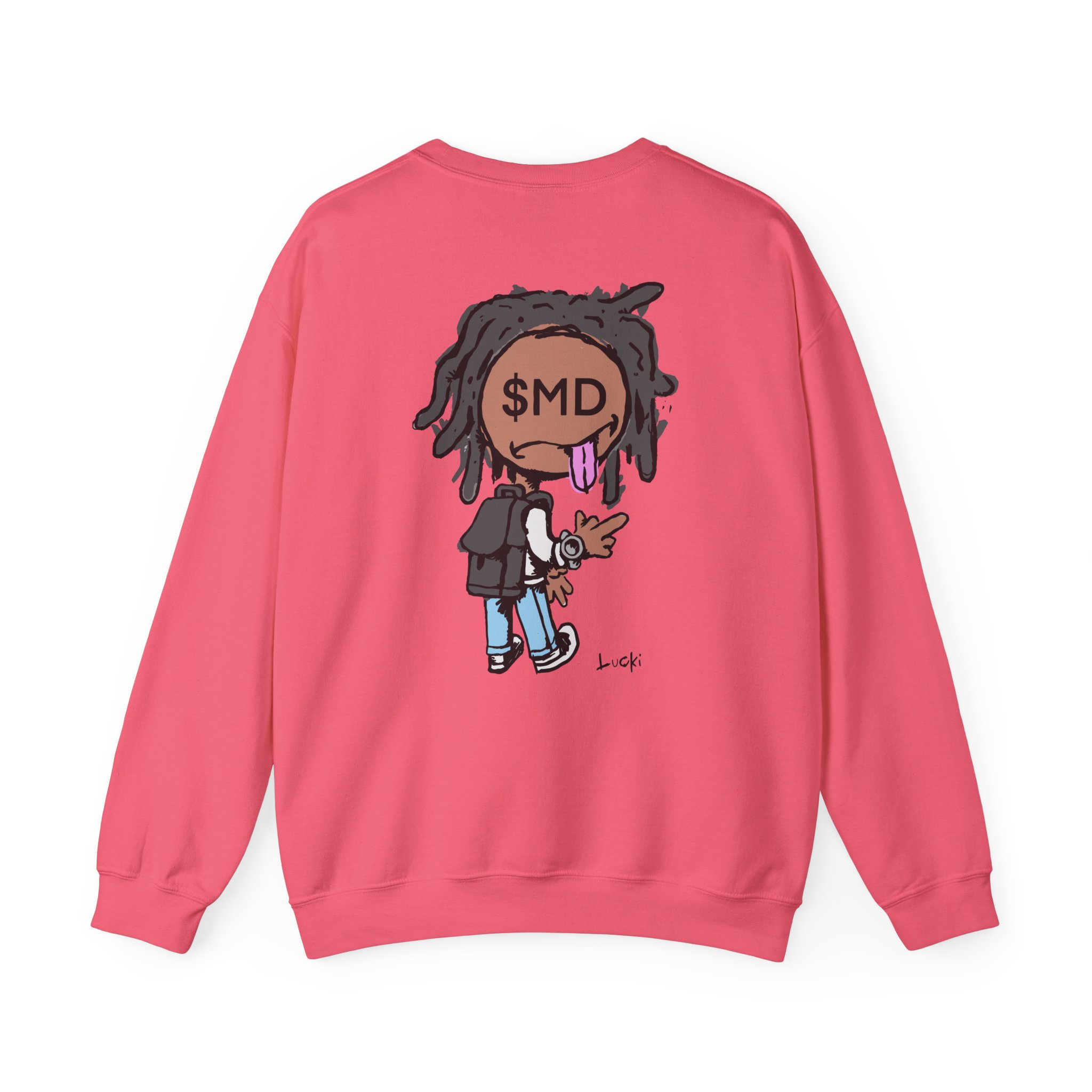 Lucki Flawless Like Me SMD Unisex Heavy Blendâ„¢ Crewneck Sweatshirt