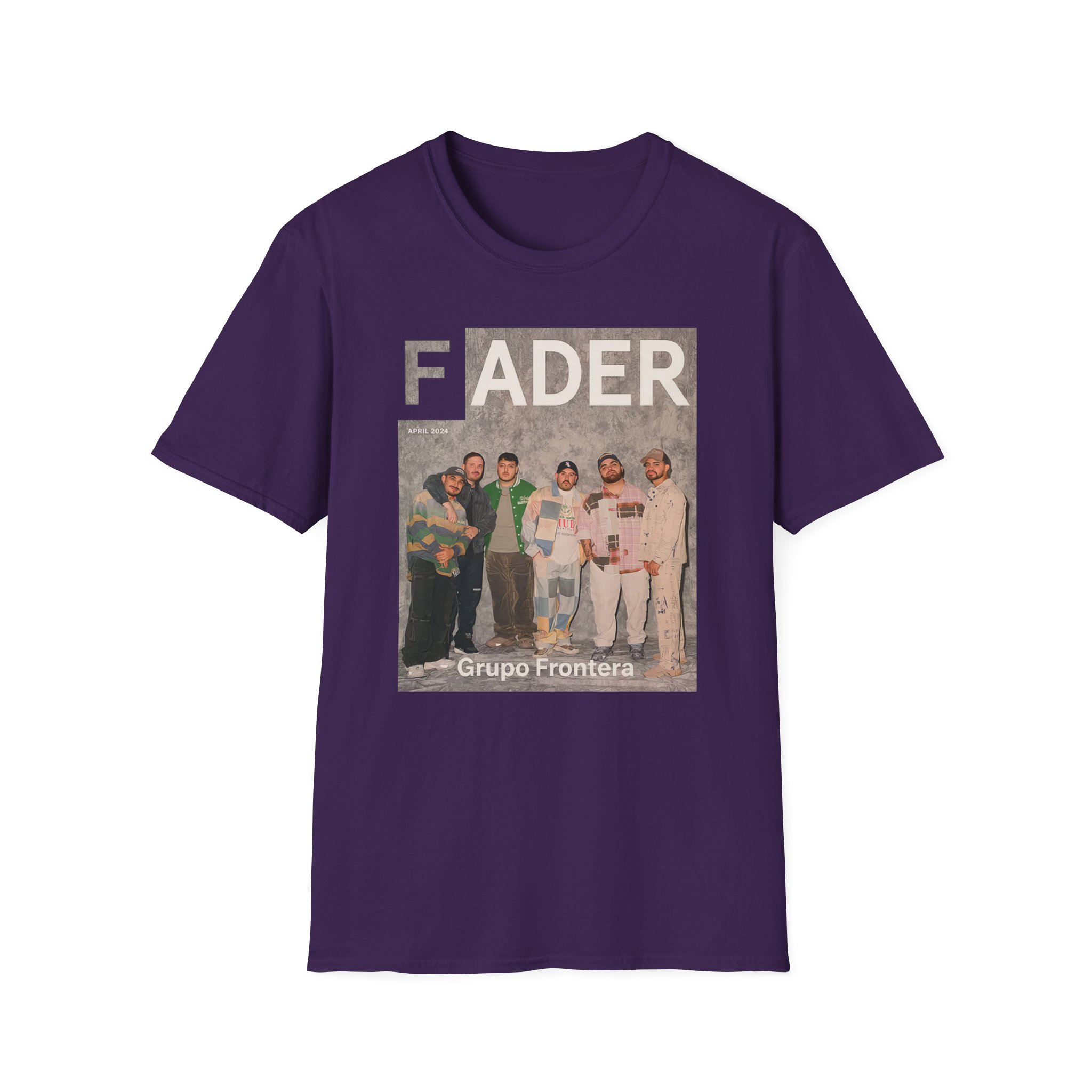 Grupo Frontera the Fader Cover Unisex Softstyle T-Shirt