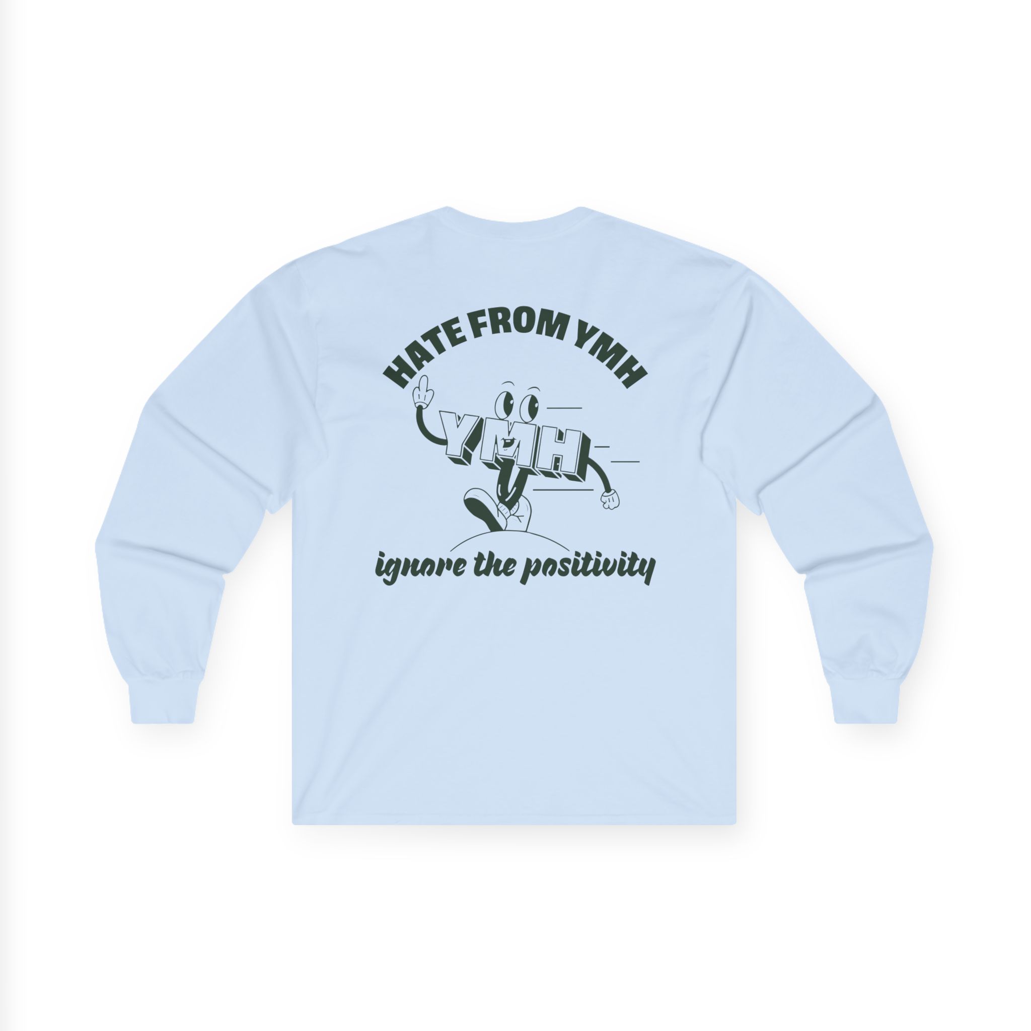 Ymh Hate From YMH Unisex Ultra Cotton Long Sleeve Tee