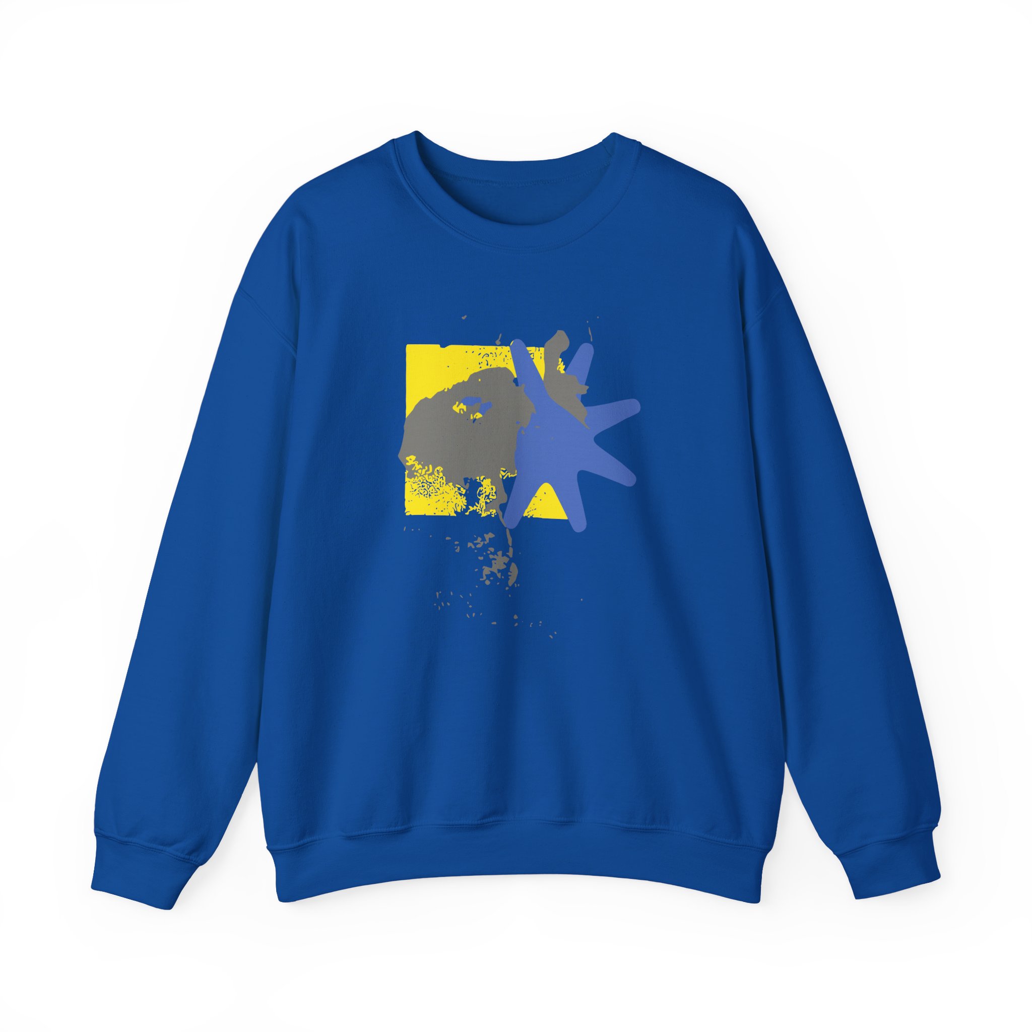 Foxing Shapes Unisex Heavy Blendâ„¢ Crewneck Sweatshirt