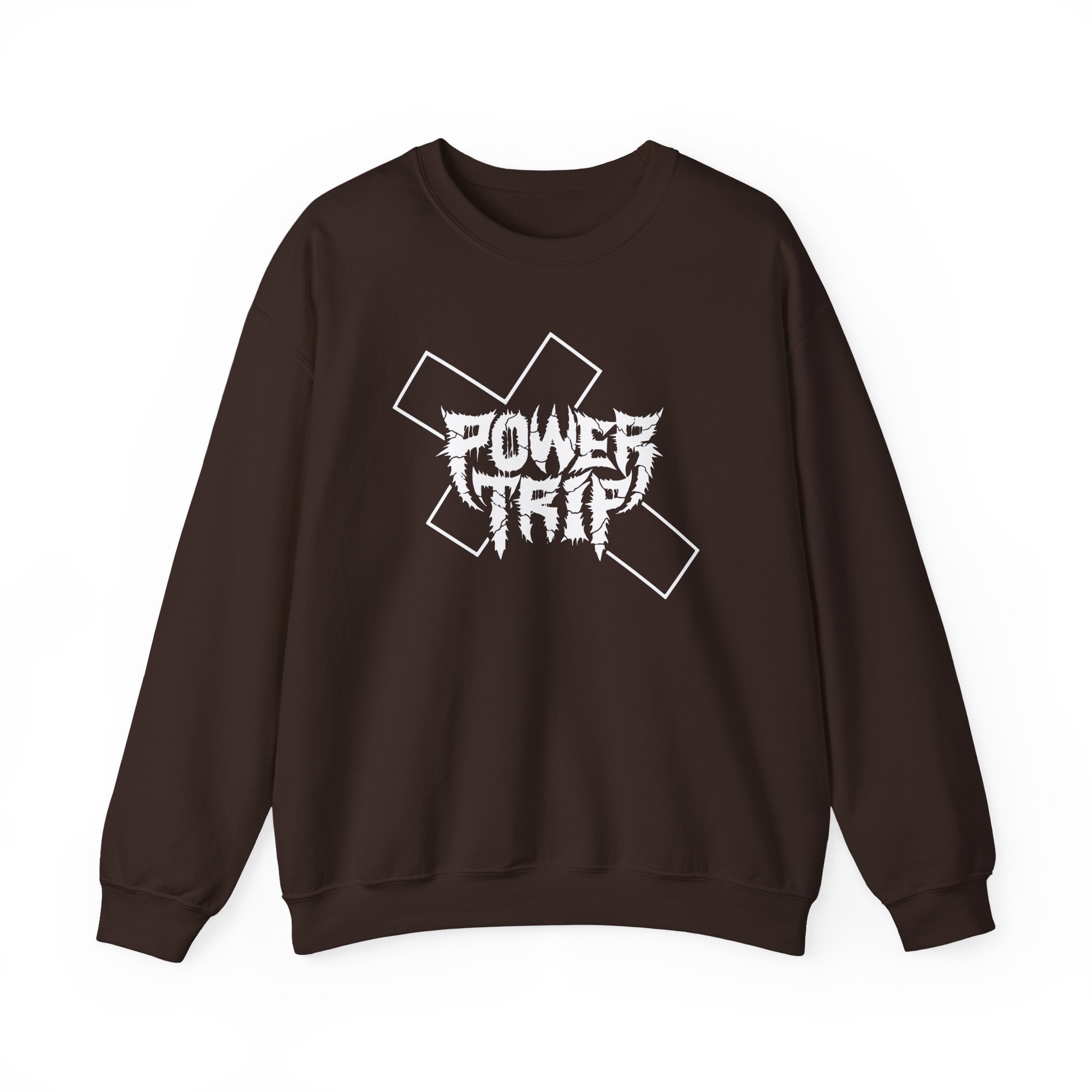 Power Trip Cross Unisex Heavy Blendâ„¢ Crewneck Sweatshirt