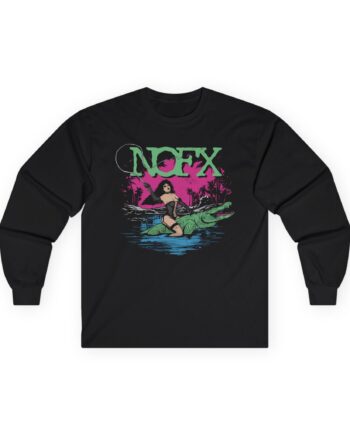Nofx Gator Unisex Ultra Cotton Long Sleeve Tee