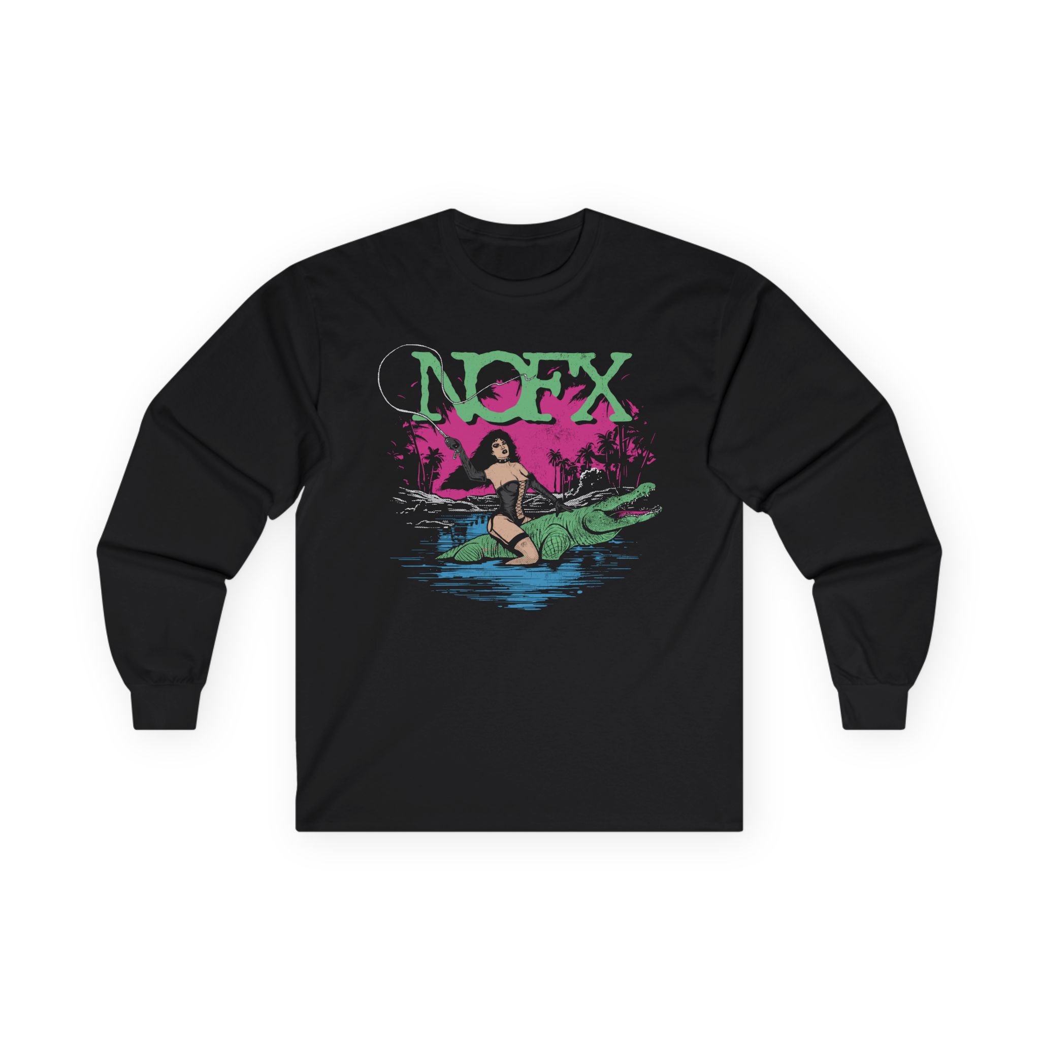 Nofx Gator Unisex Ultra Cotton Long Sleeve Tee