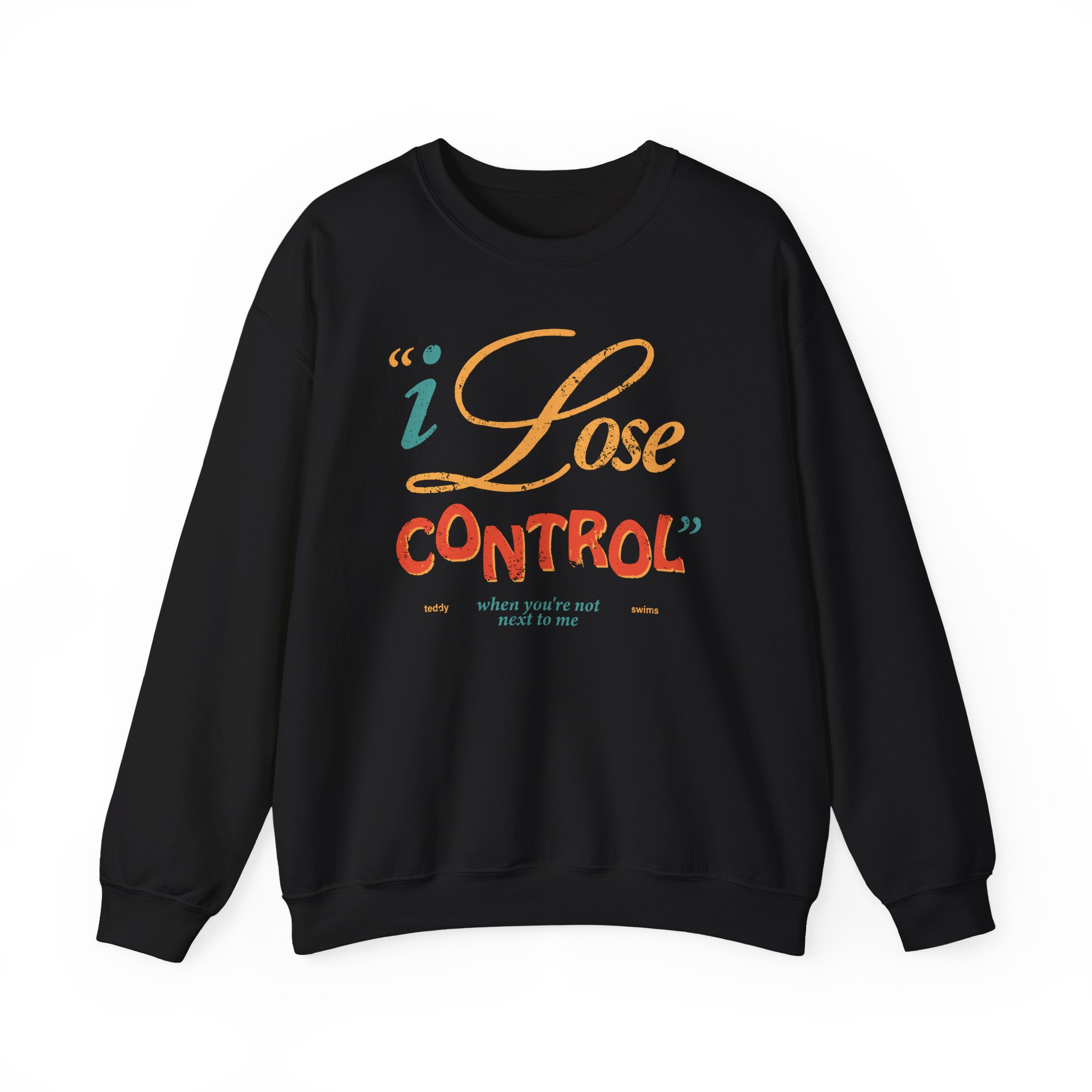 Teddy Swims Lose Control Unisex Heavy Blend Crewneck Sweatshirt