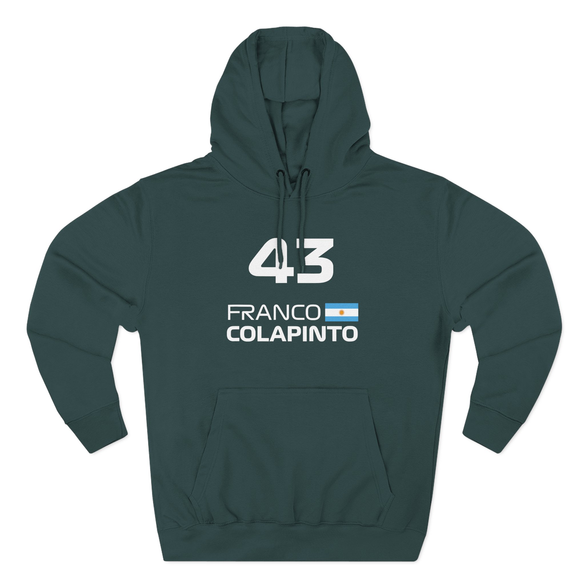 Franco Colapinto Three-Panel Fleece Hoodie