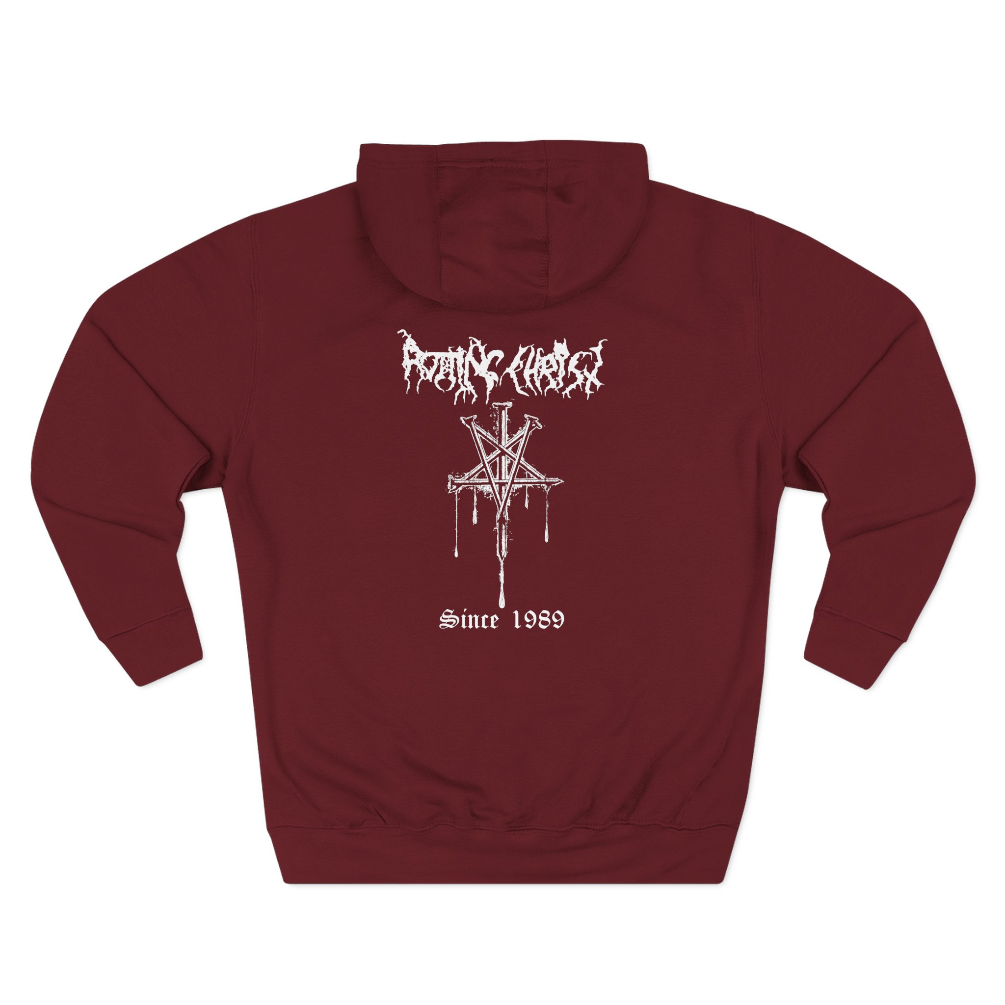 Rotting Christ Since 1989 Three-Panel Fleece Hoodie