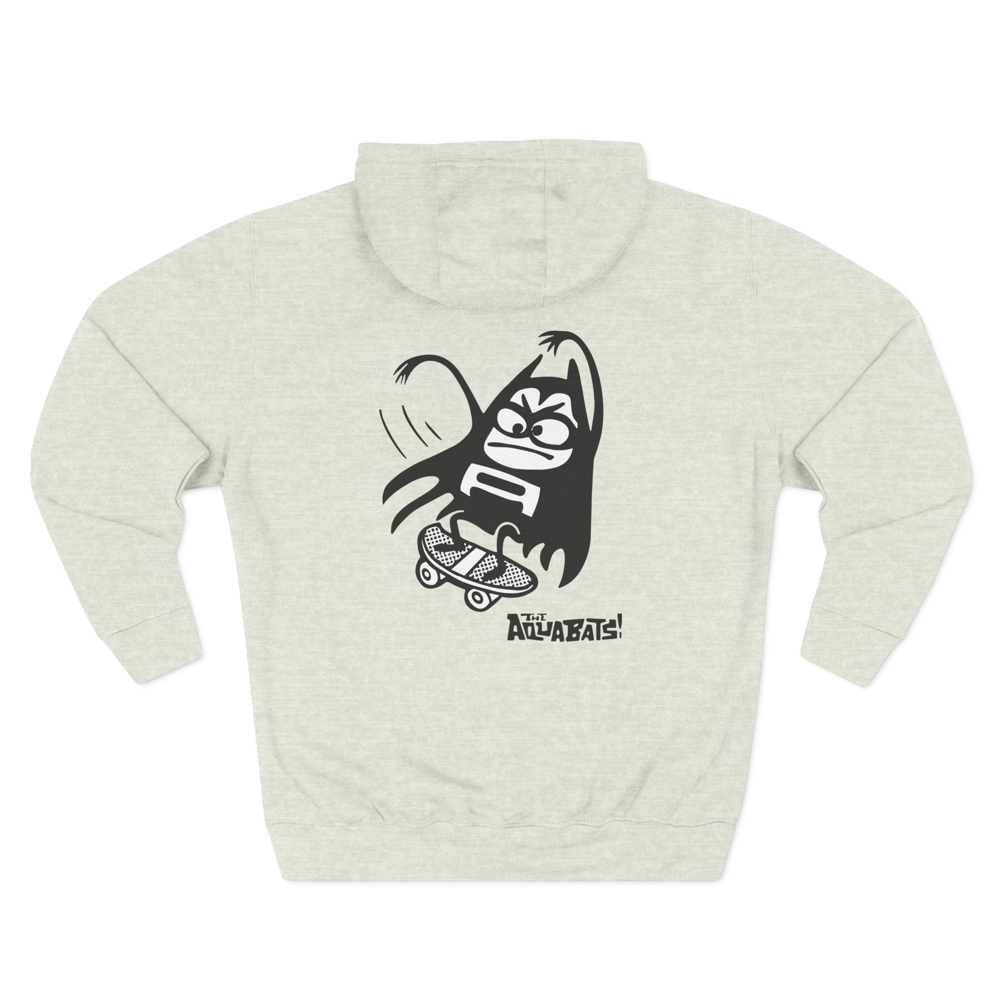 The Aquabats Lil Bat Skateboard Three-Panel Fleece Hoodie