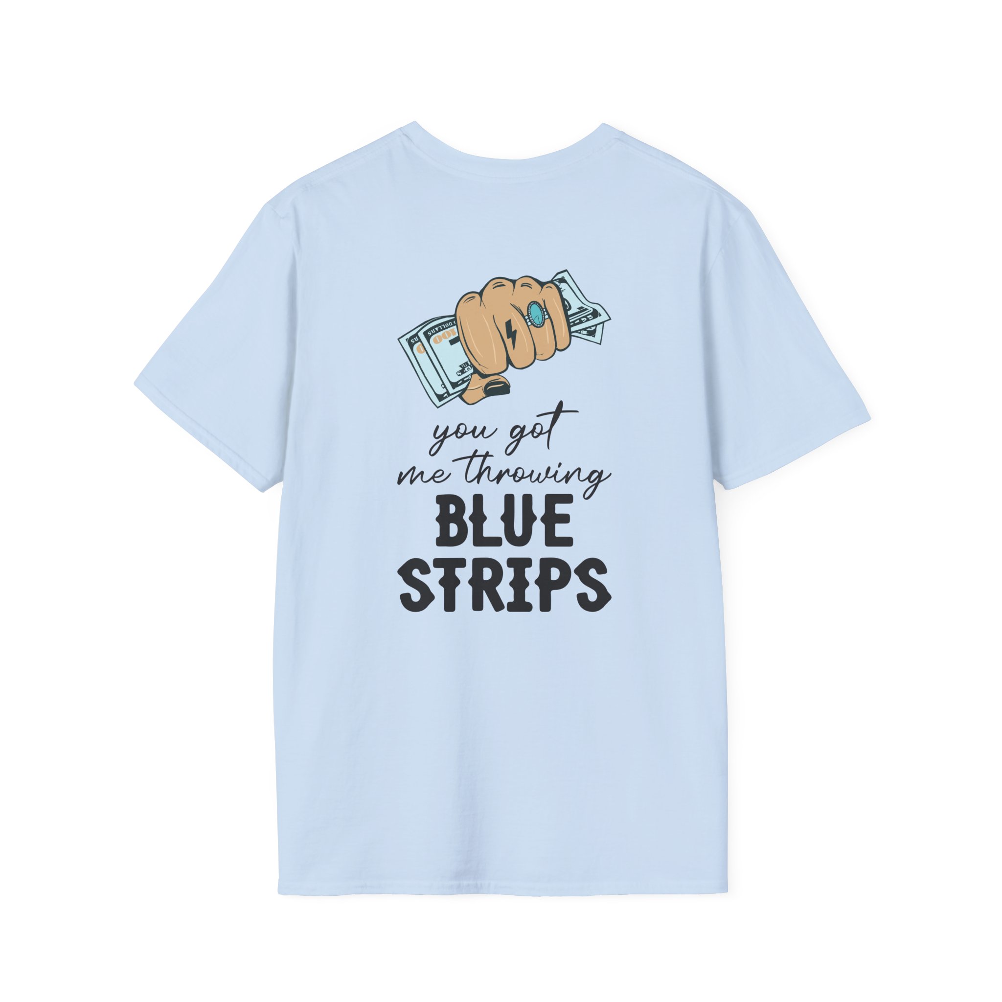 Jessie Murph Blue Strips Unisex Softstyle T-Shirt