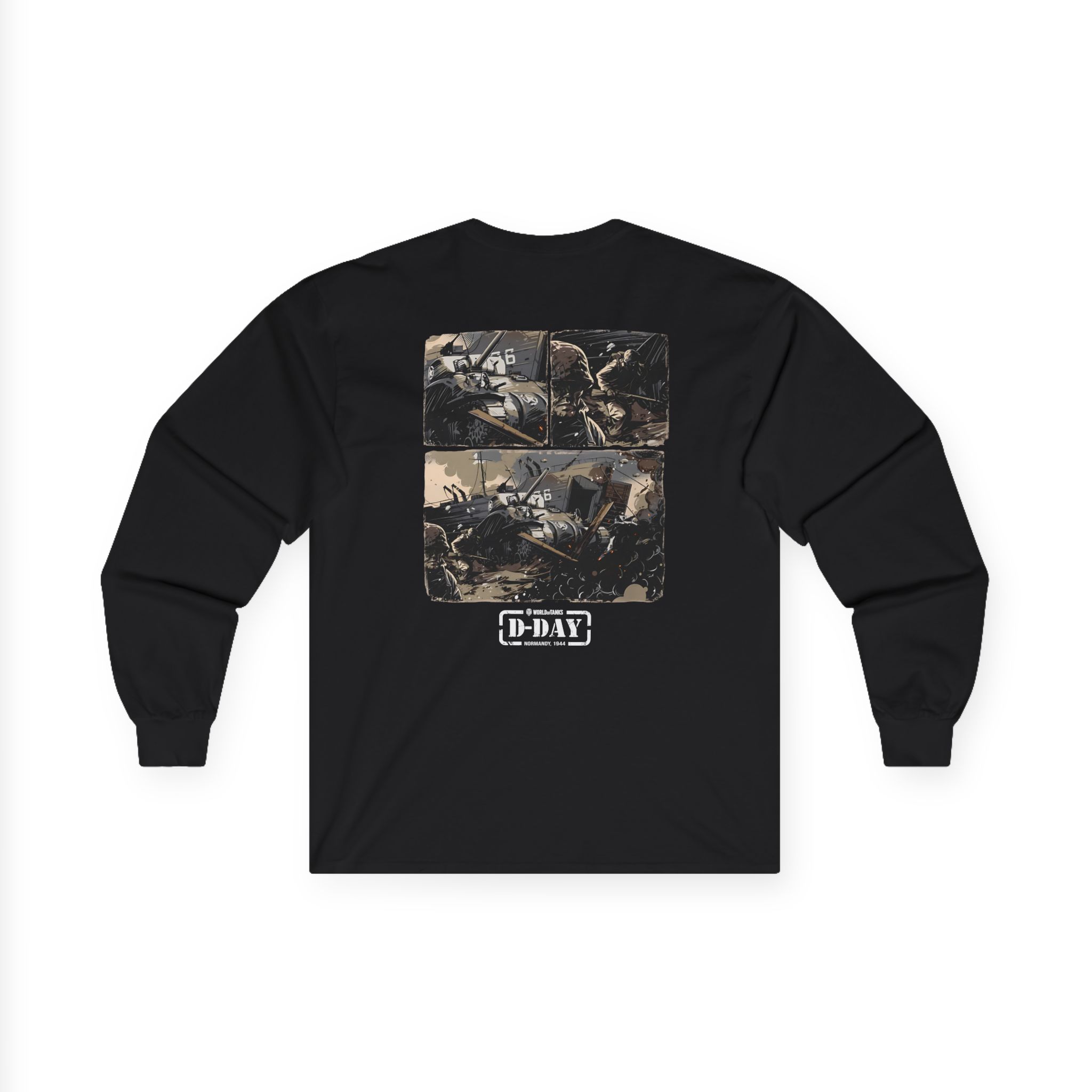 World of Tank Wot D-day Fury Storm Unisex Ultra Cotton Long Sleeve Tee