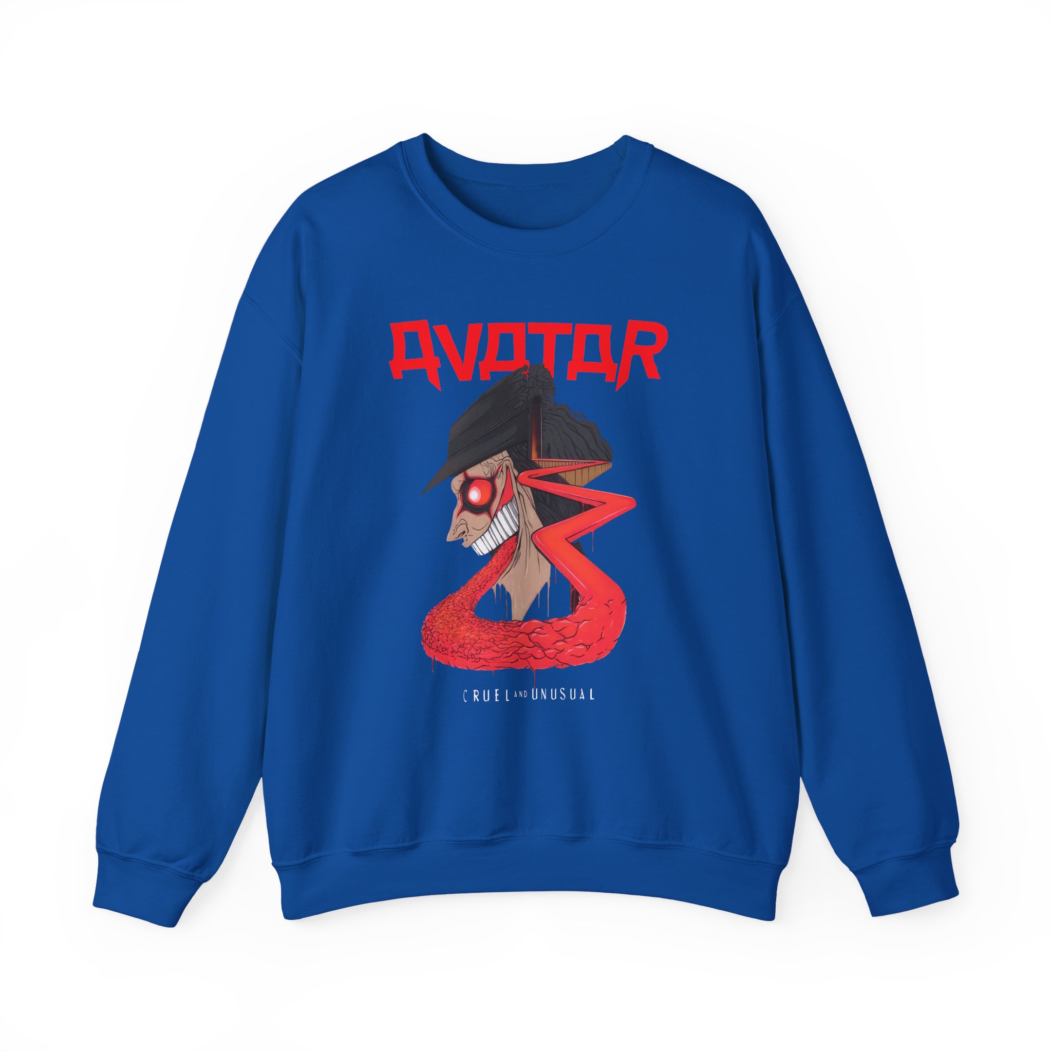 Avatar Band Cruel and Unusual Unisex Heavy Blendâ„¢ Crewneck Sweatshirt