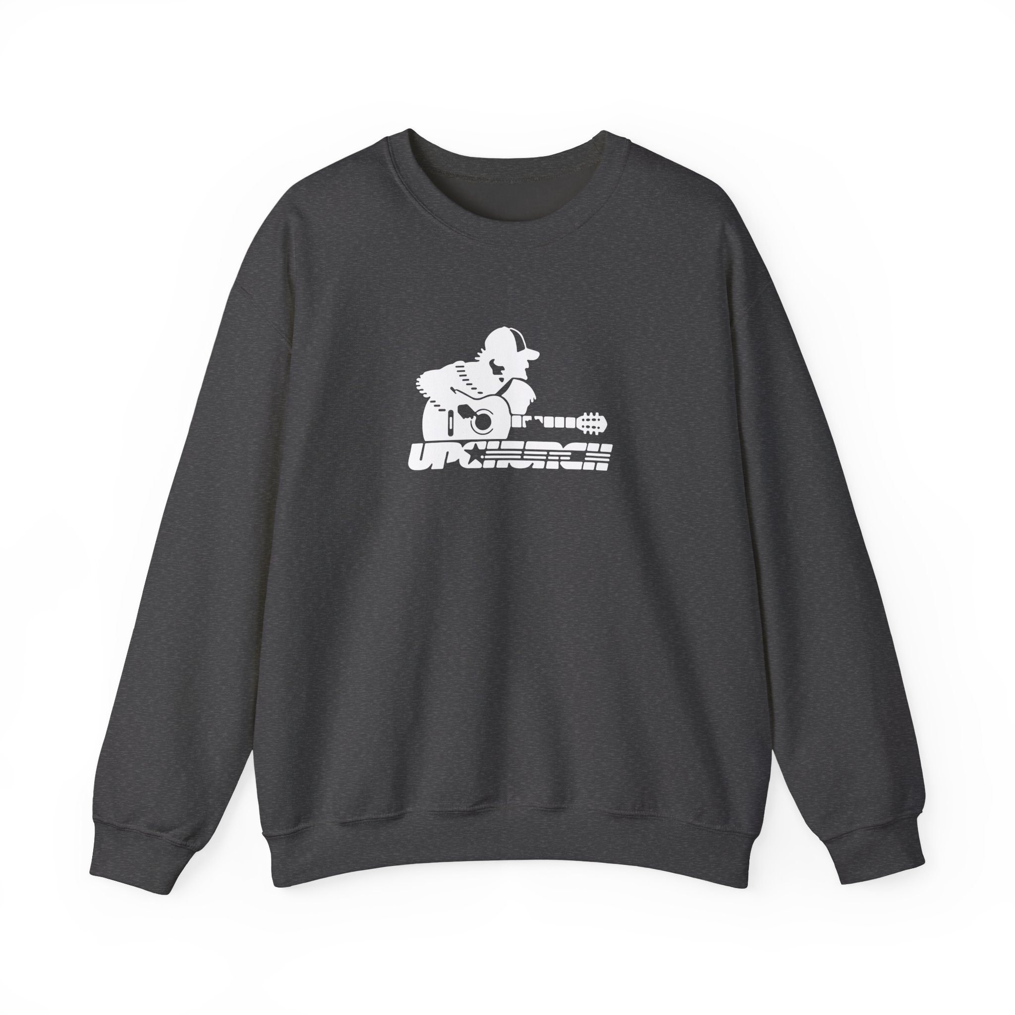 Upchurch Maroon Logo Unisex Heavy Blendâ„¢ Crewneck Sweatshirt