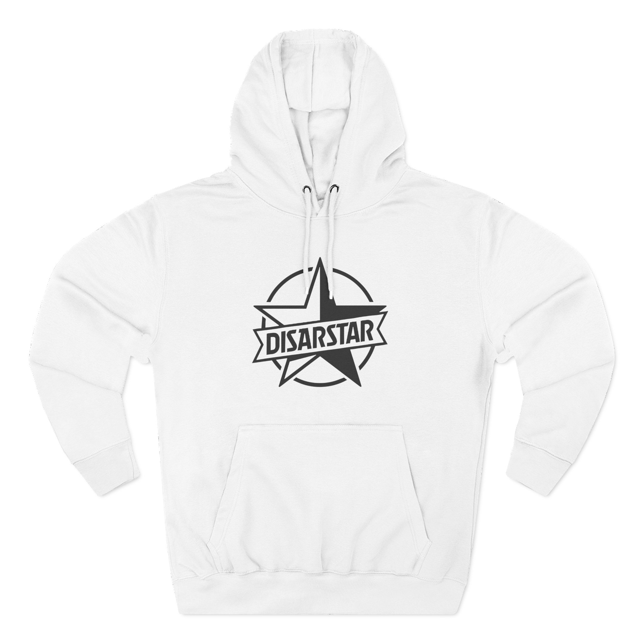 Disarstar Logo Three-Panel Fleece Hoodie