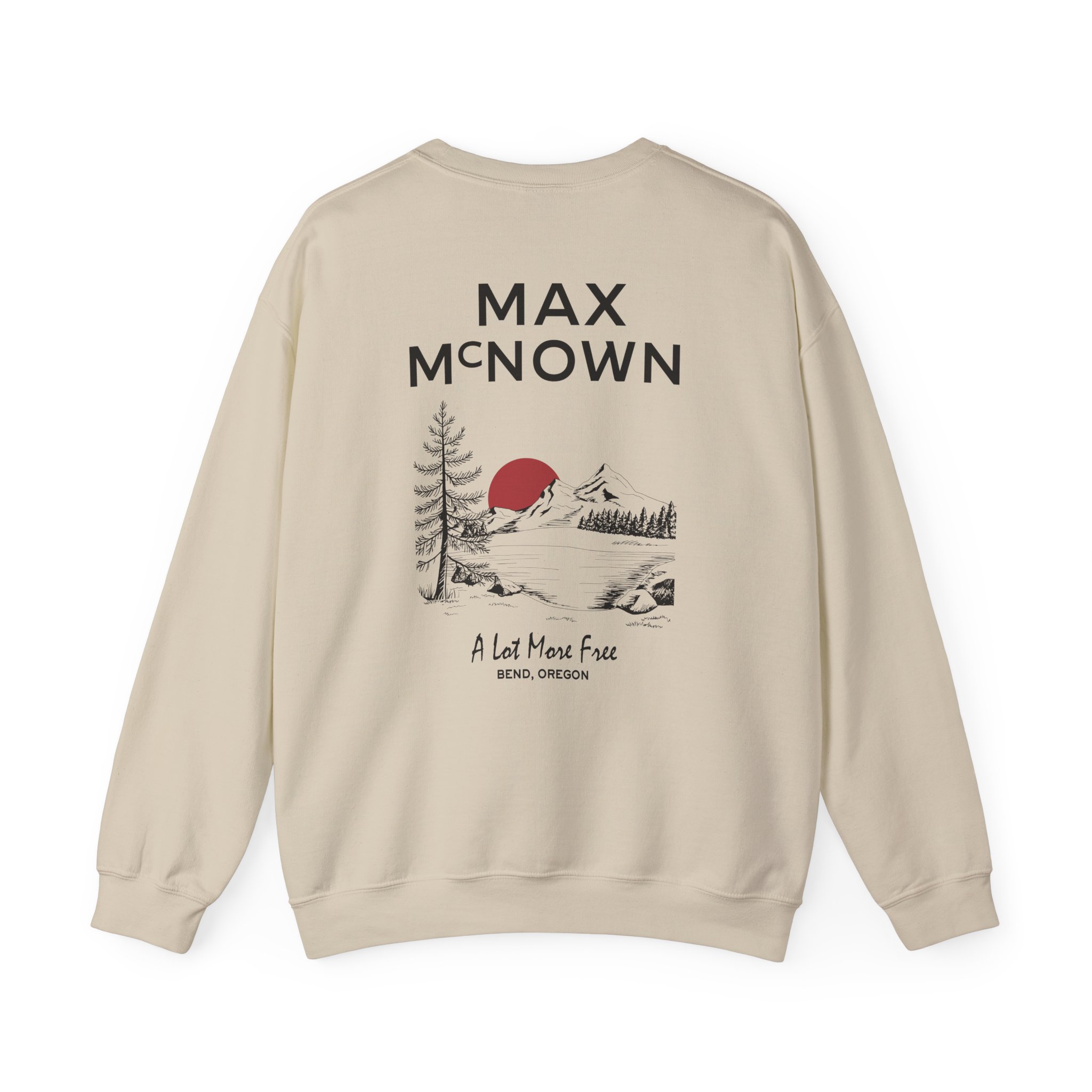 Max Mcnown a Lot More Free Unisex Heavy Blendâ„¢ Crewneck Sweatshirt