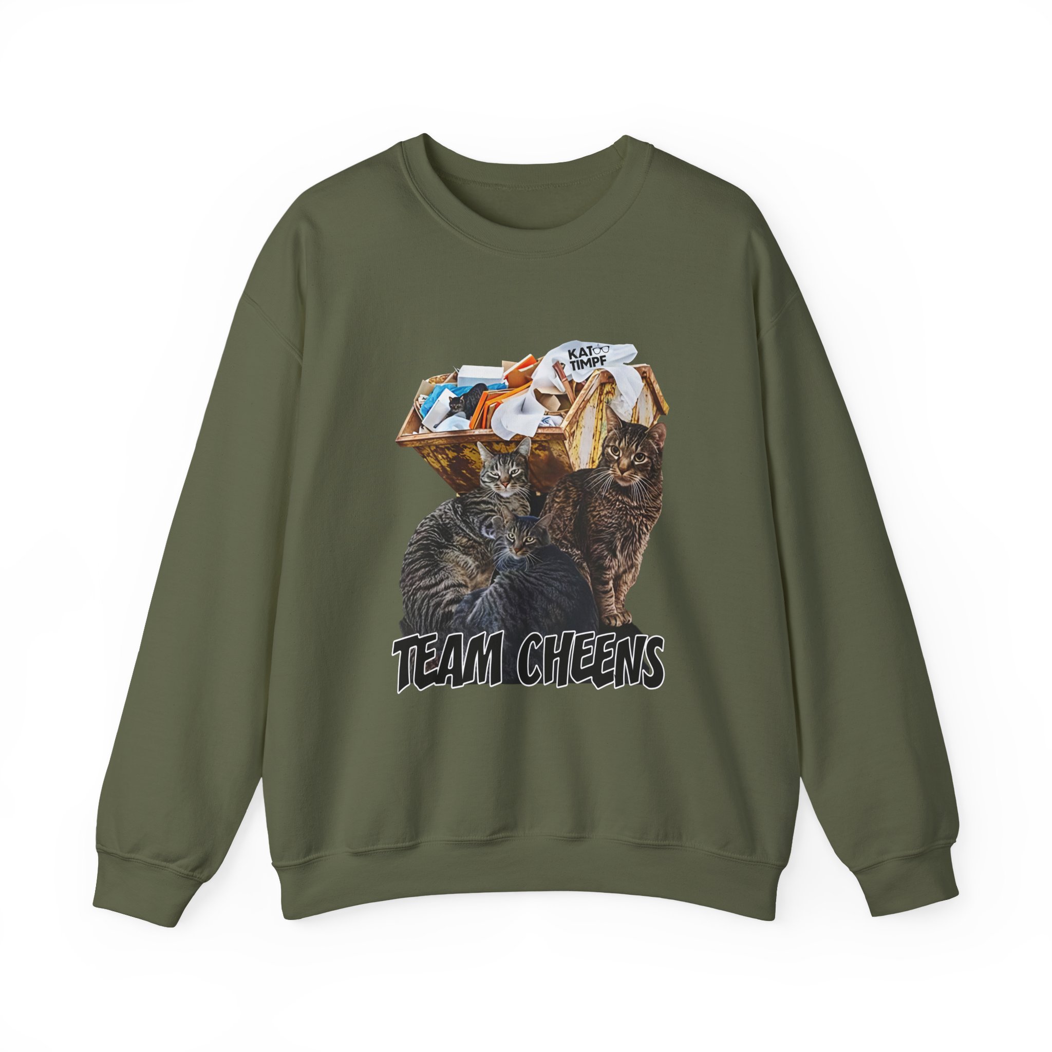 Kat Timpf Unisex Heavy Blendâ„¢ Crewneck Sweatshirt