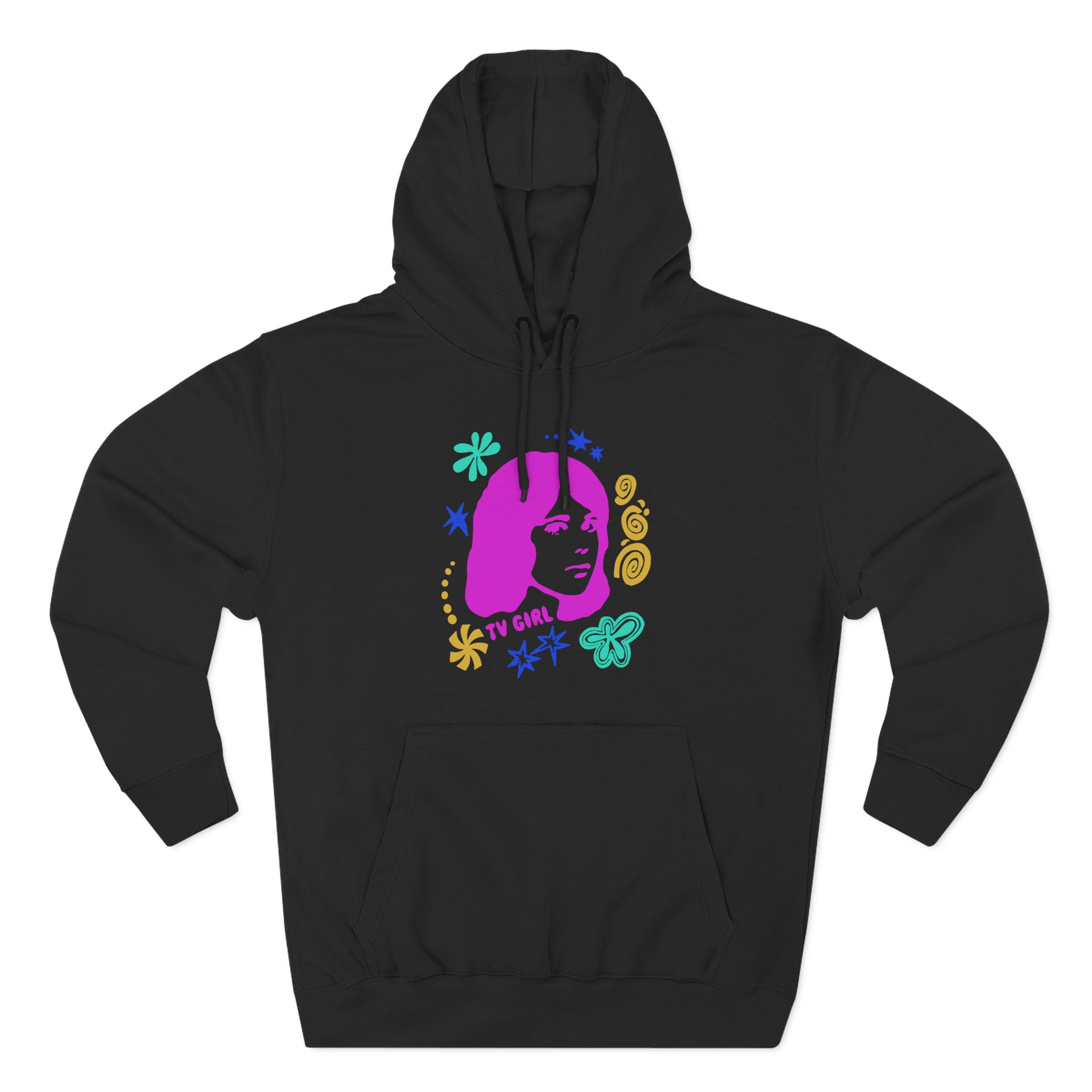 Tv Girl Three-Panel Fleece Hoodie