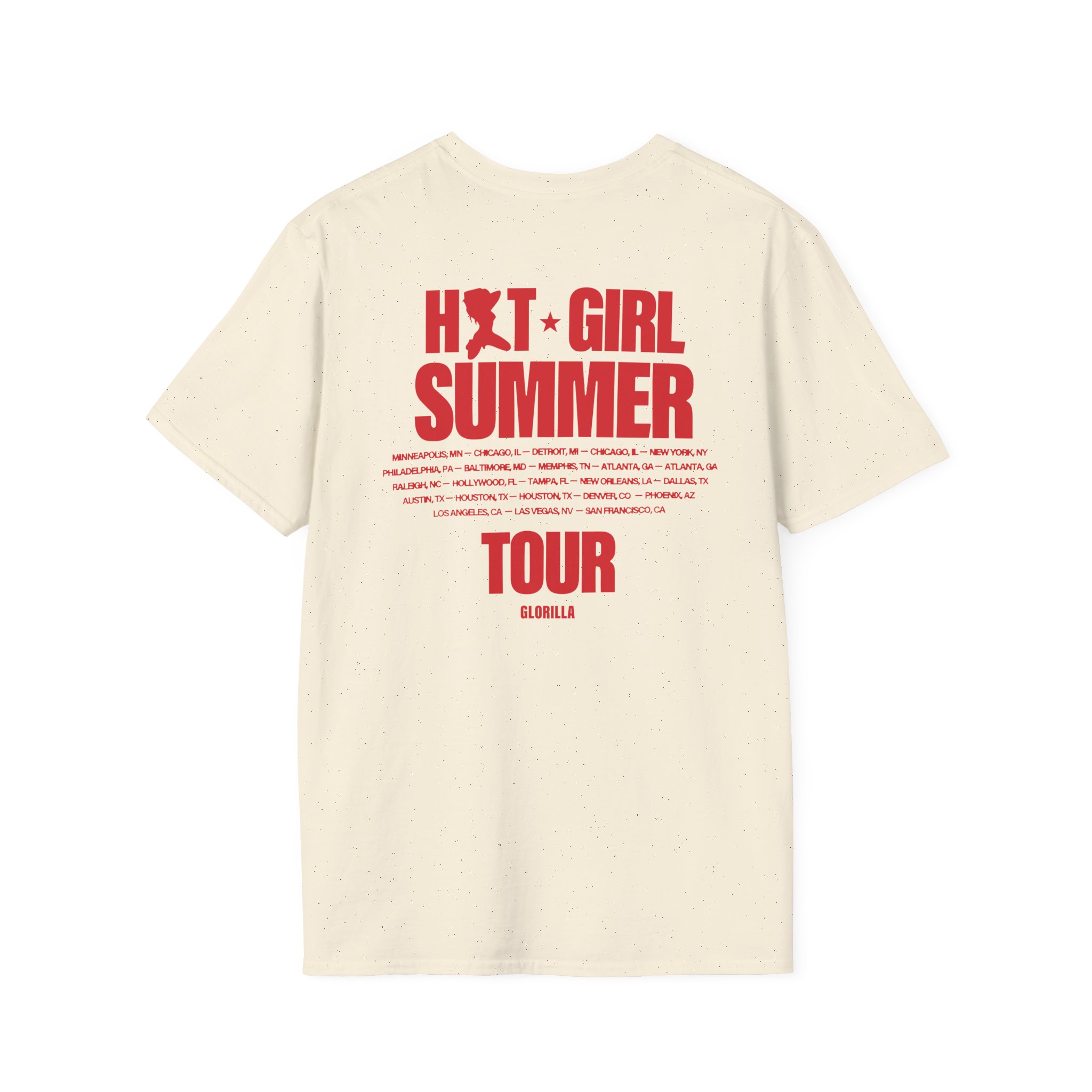 Glorilla Hot Girl Summer Tour Unisex Softstyle T-Shirt