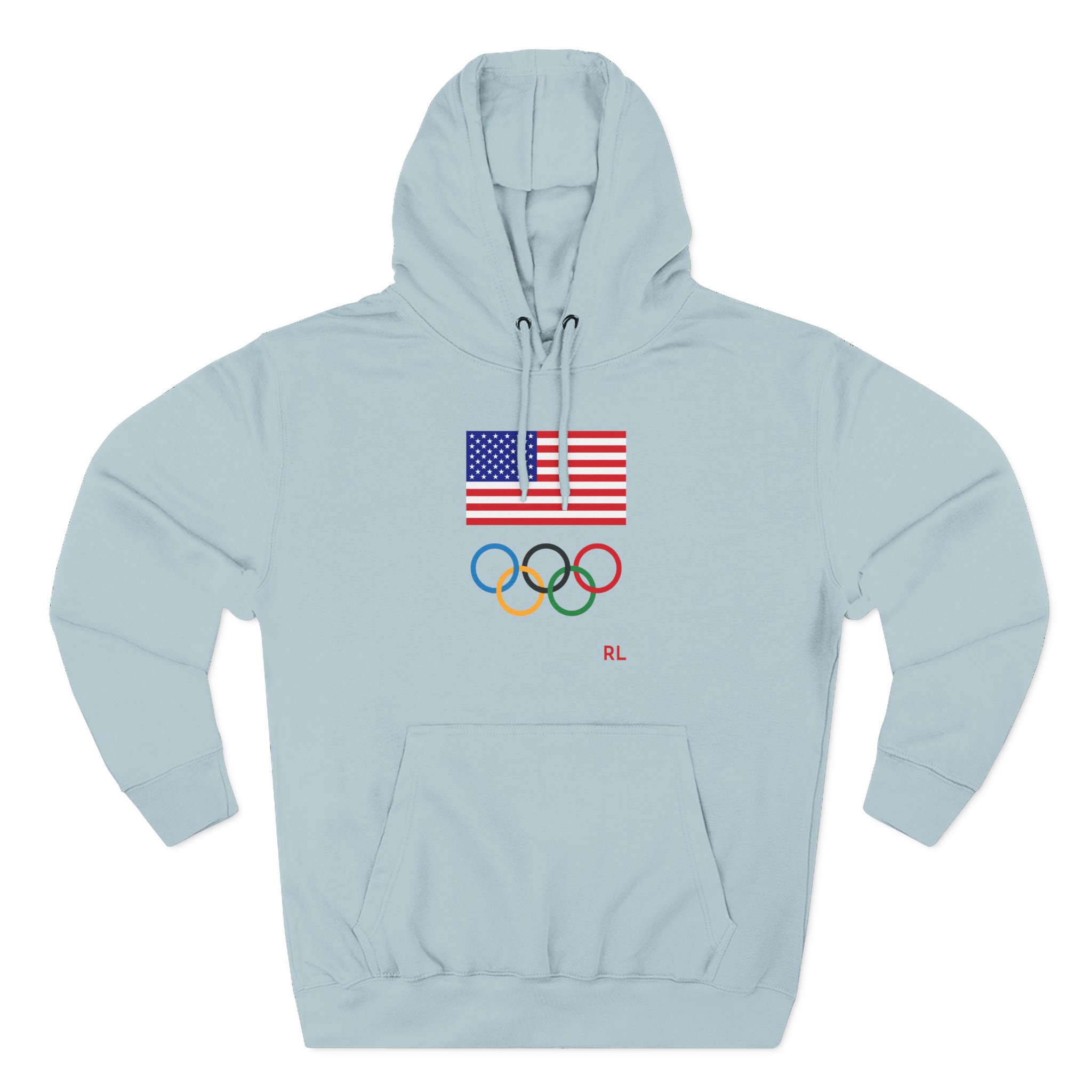 Nina Dobrev Polo Falph Lauren Team Usa Three-Panel Fleece Hoodie
